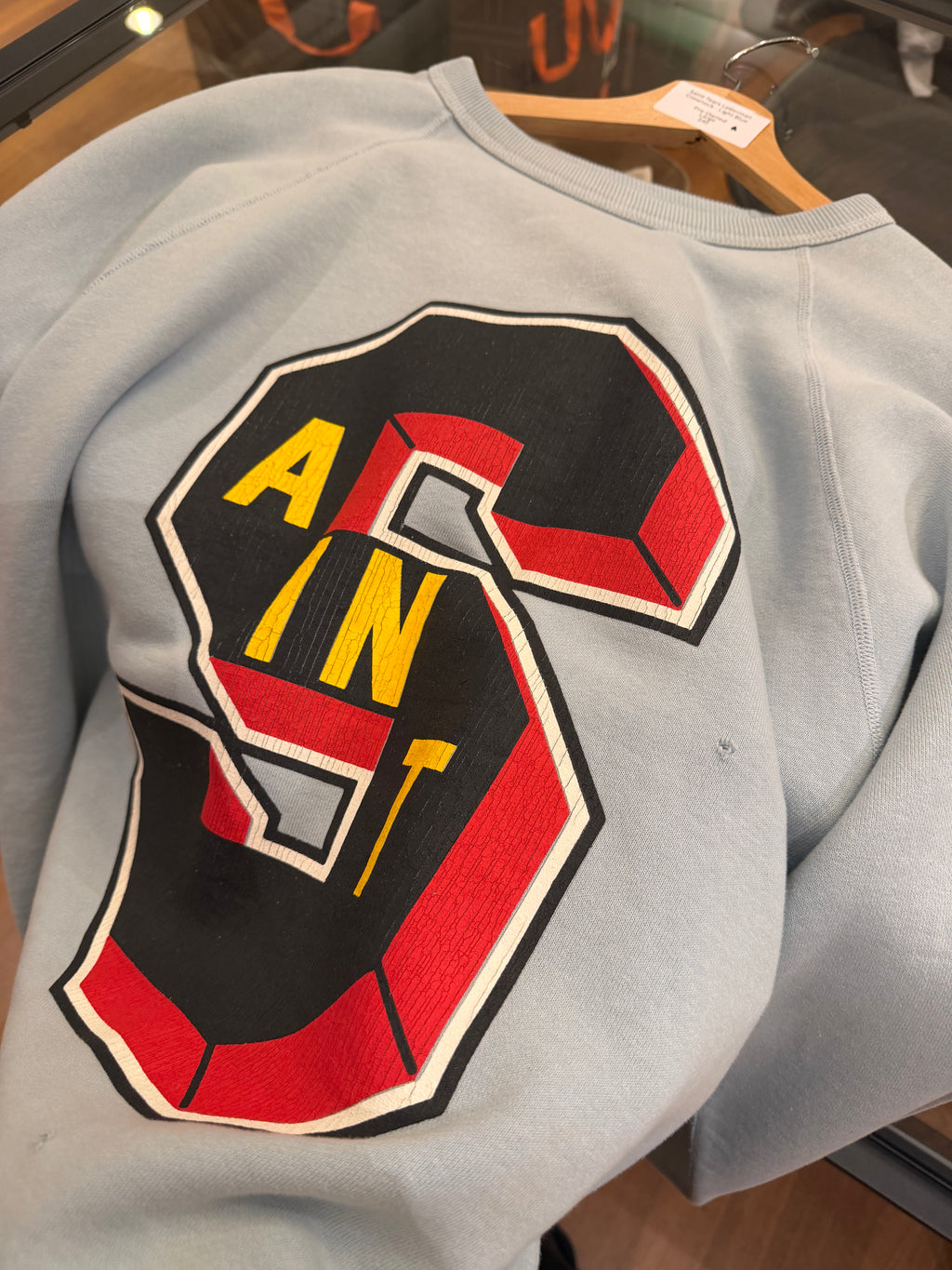 Saint Tears ST Letterman Crewneck