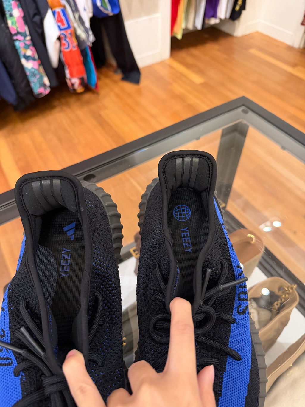 Yeezy Boost 350 - Black/Blue