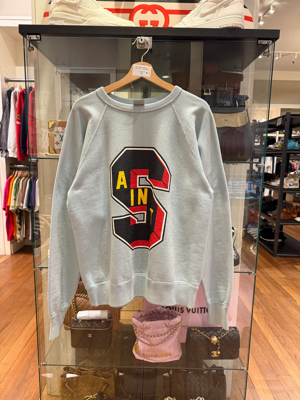 Saint Tears ST Letterman Crewneck