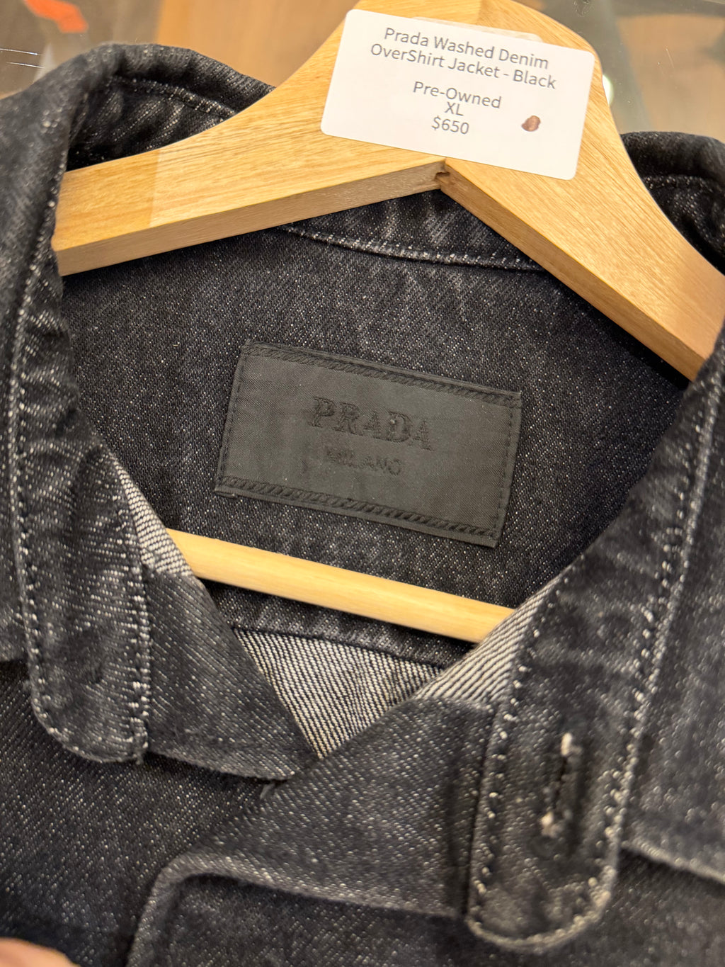 Prada Washed Denim
OverShirt Jacket