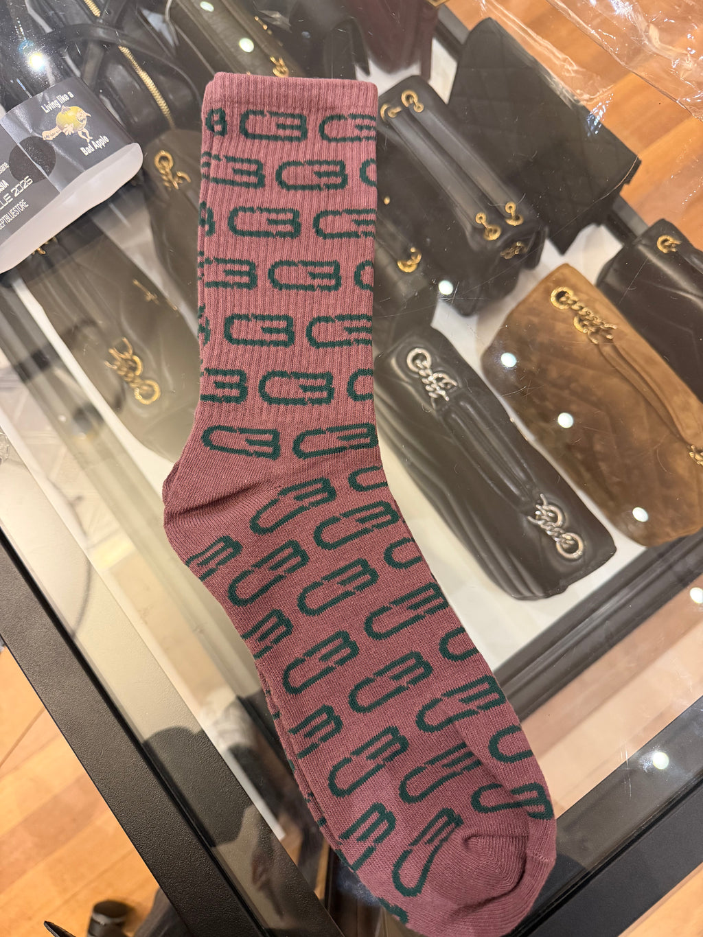 Concept Blue Socks - Maroon