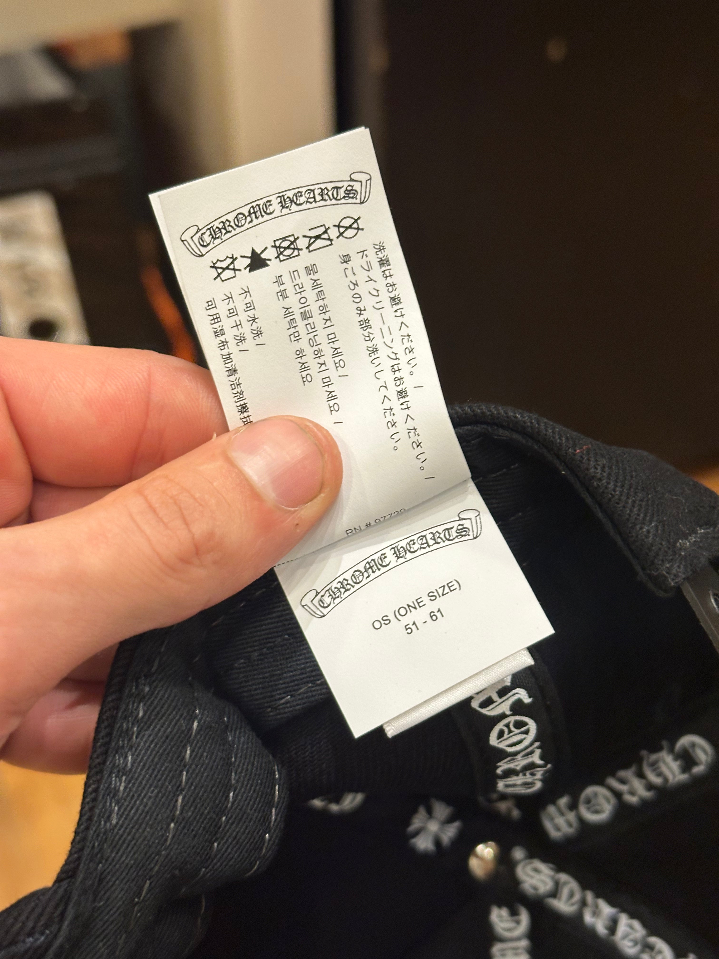 Chrome Hearts RS3 Trucker Hat