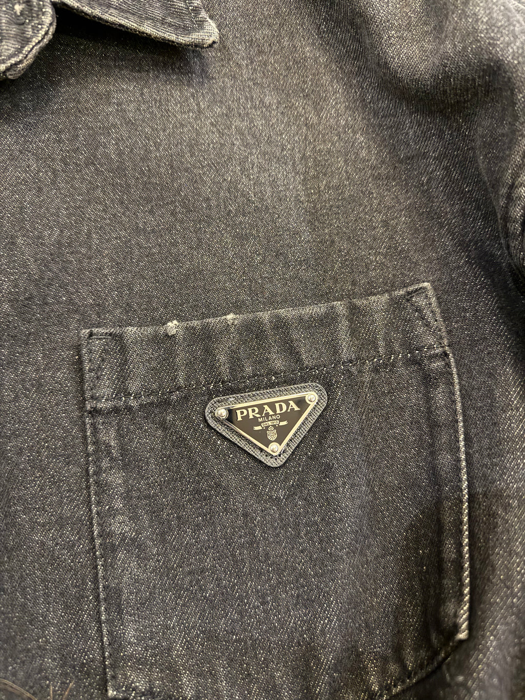Prada Washed Denim
OverShirt Jacket