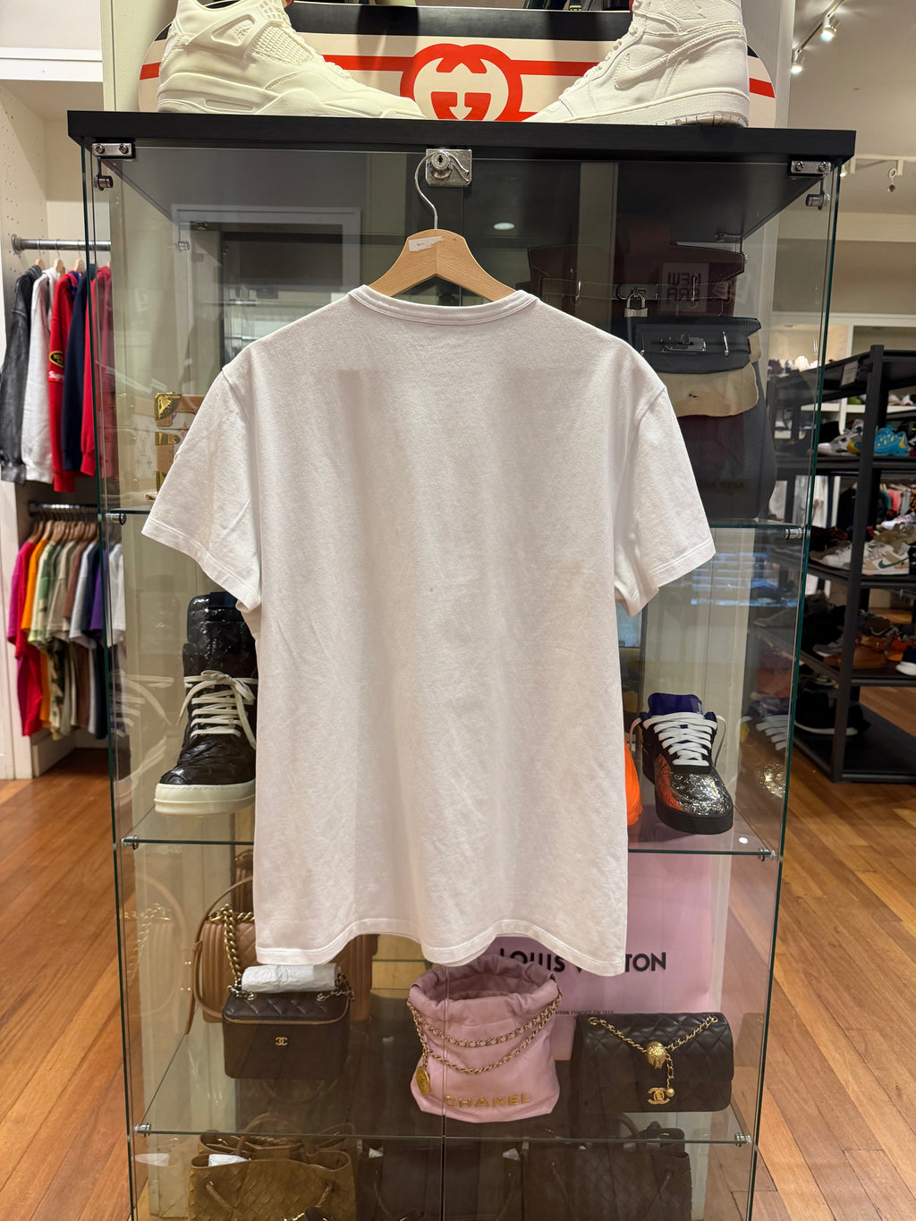 Moncler Tri Color Stripe Tee