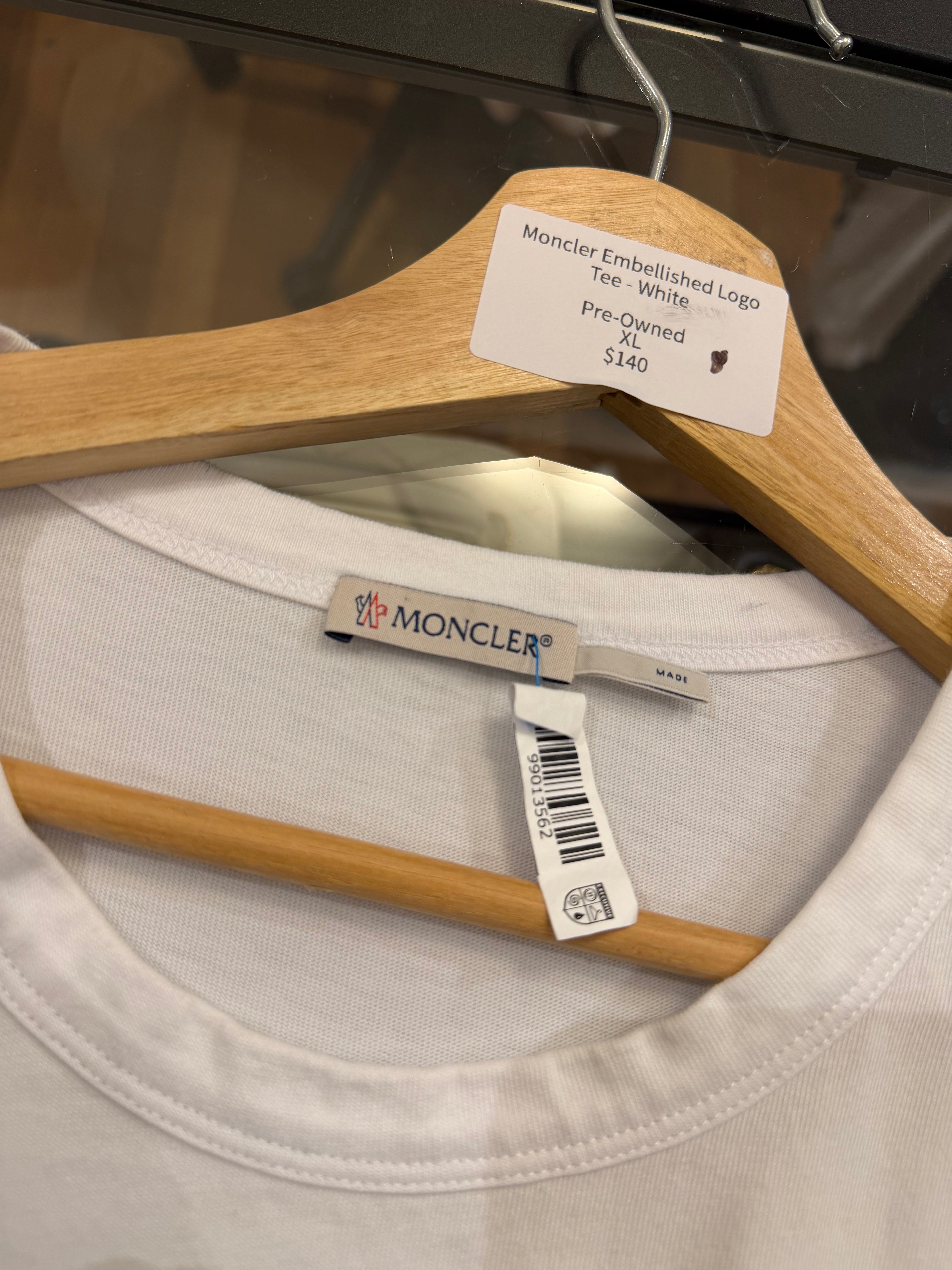 Moncler Embellished Logo
Tee