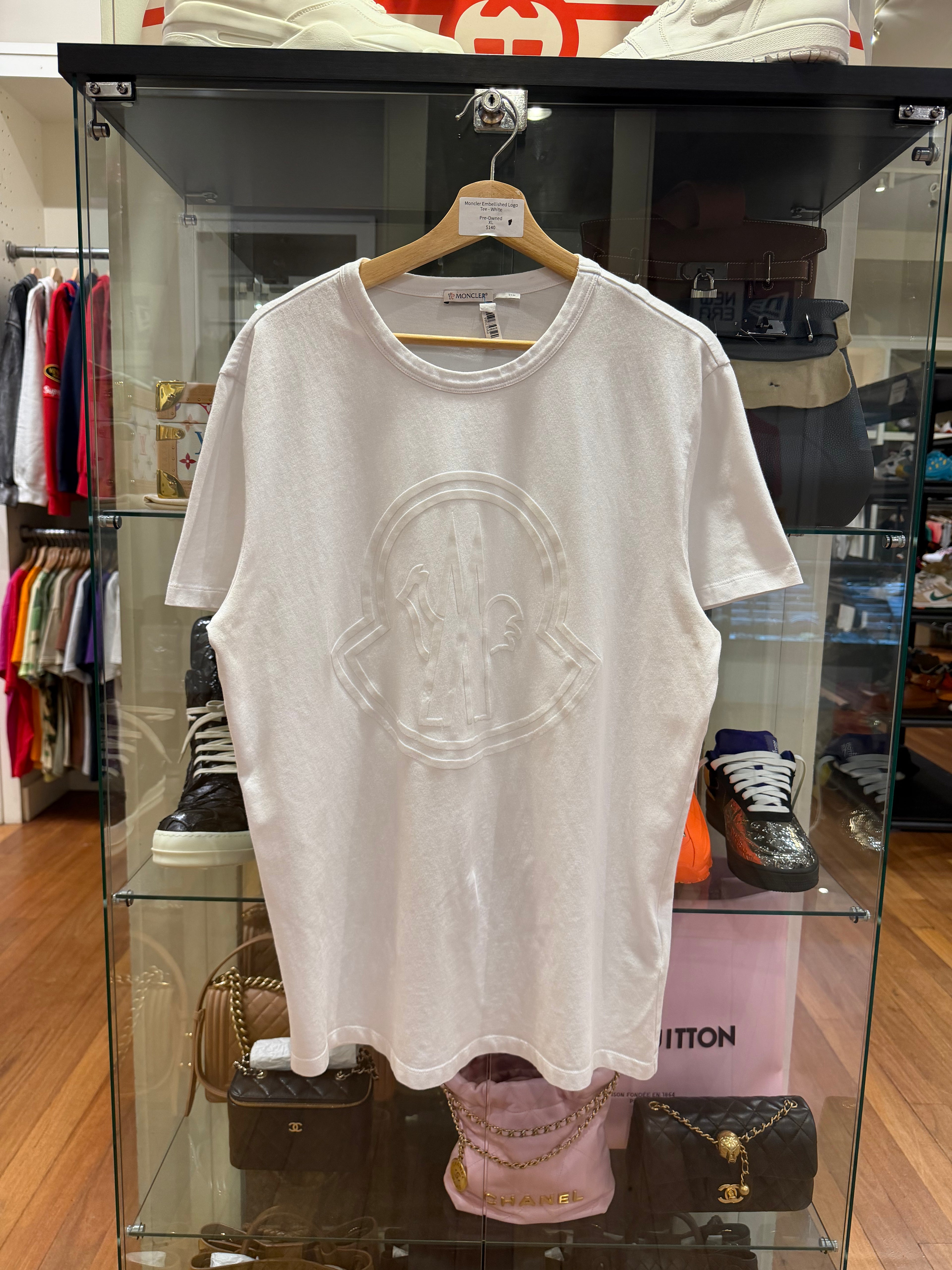 Moncler Embellished Logo
Tee