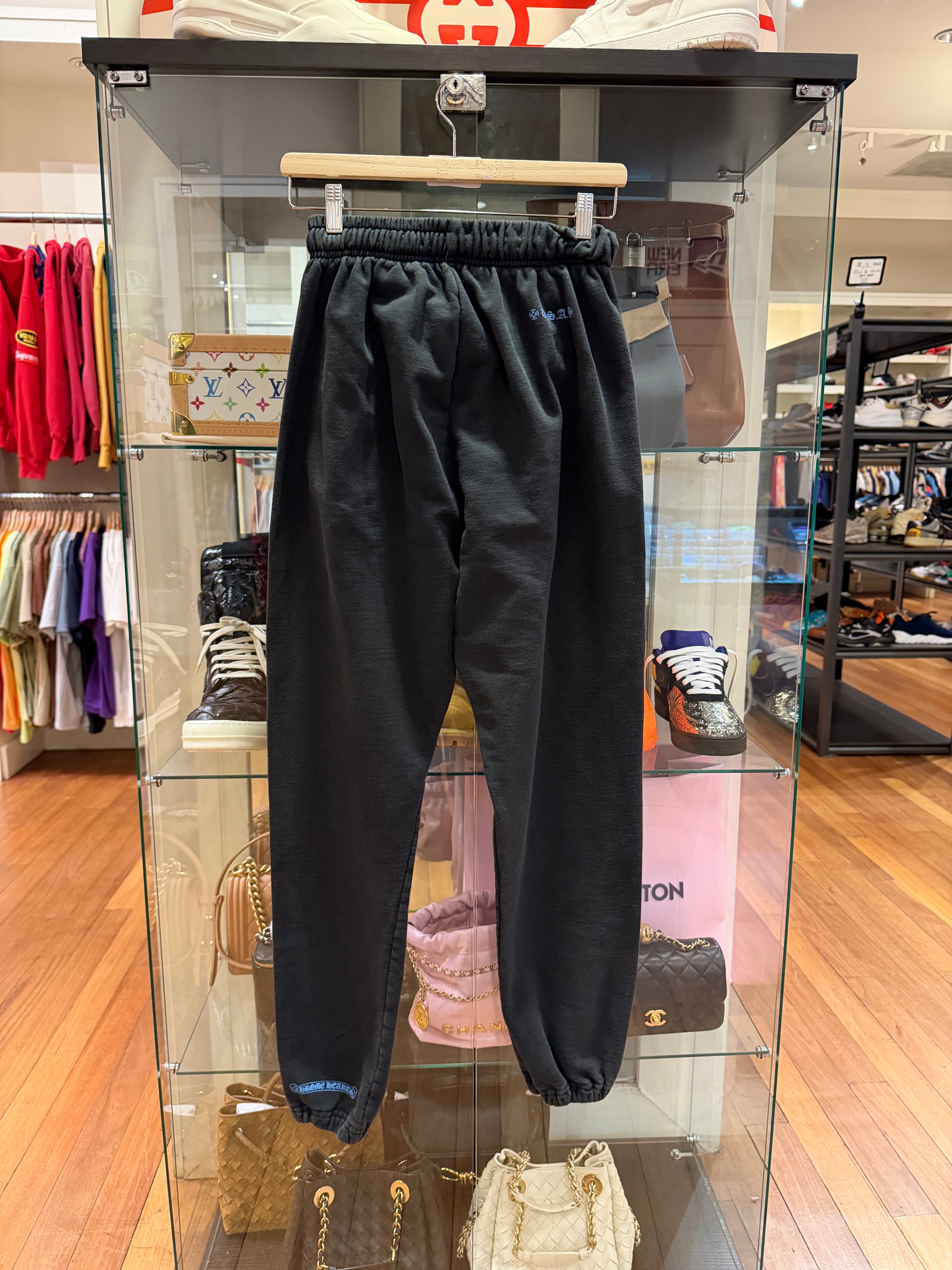 Chrome Hearts Online
Exclusive Sweatpants -
Black/Blue