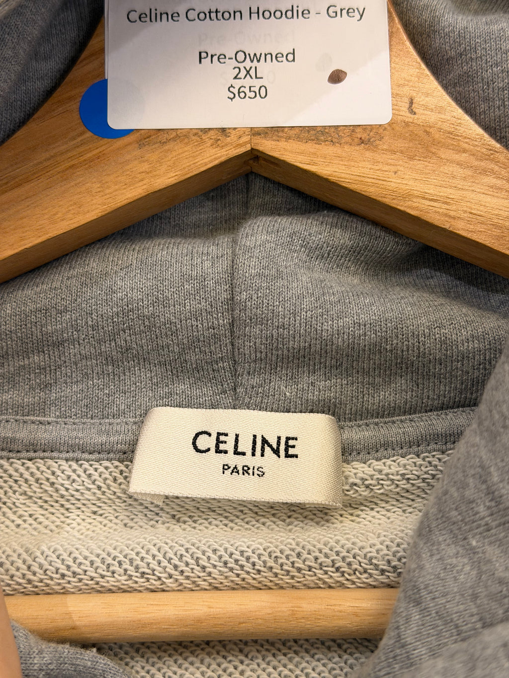 Celine Cotton Hoodie