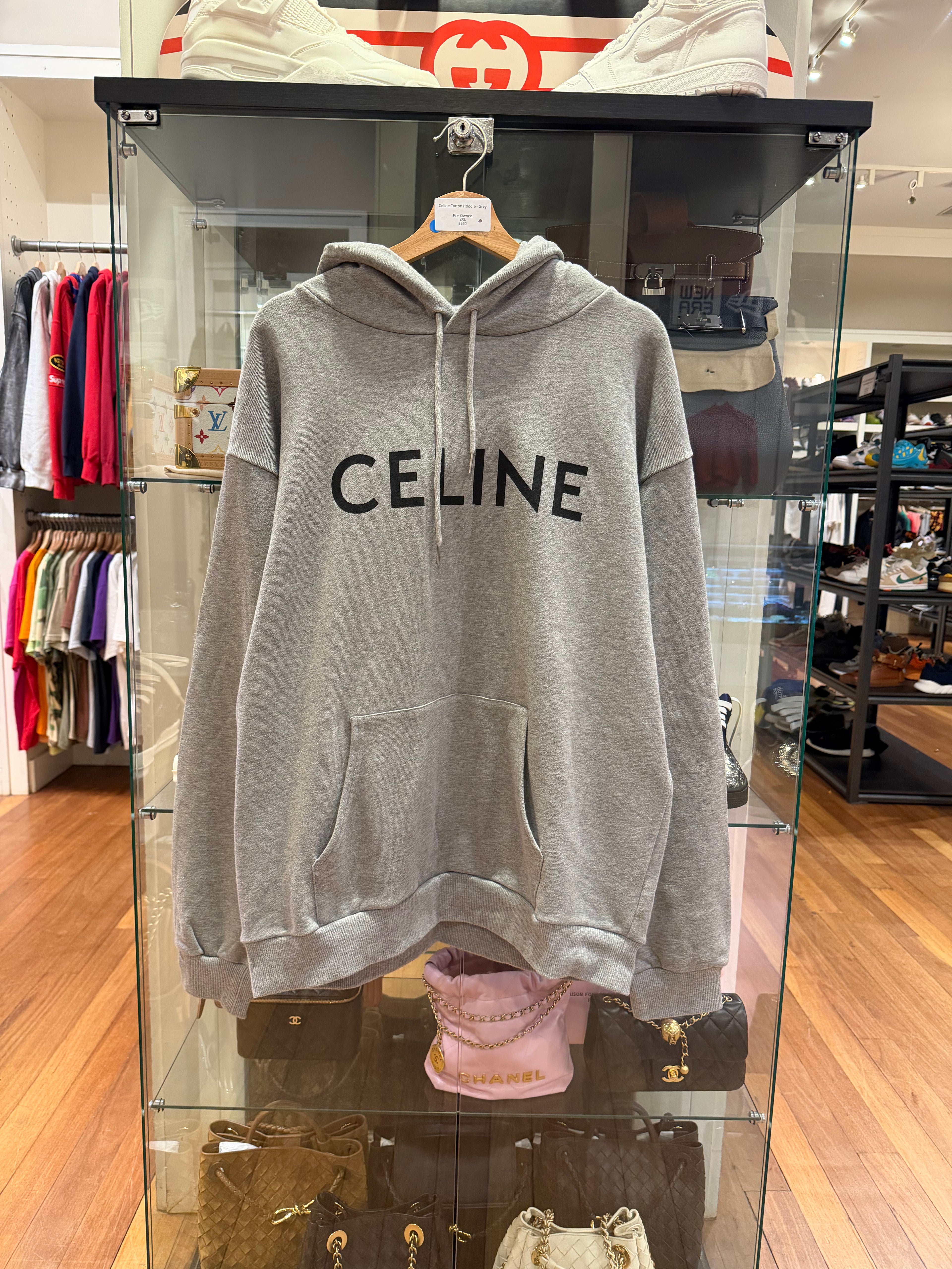 Celine Cotton Hoodie