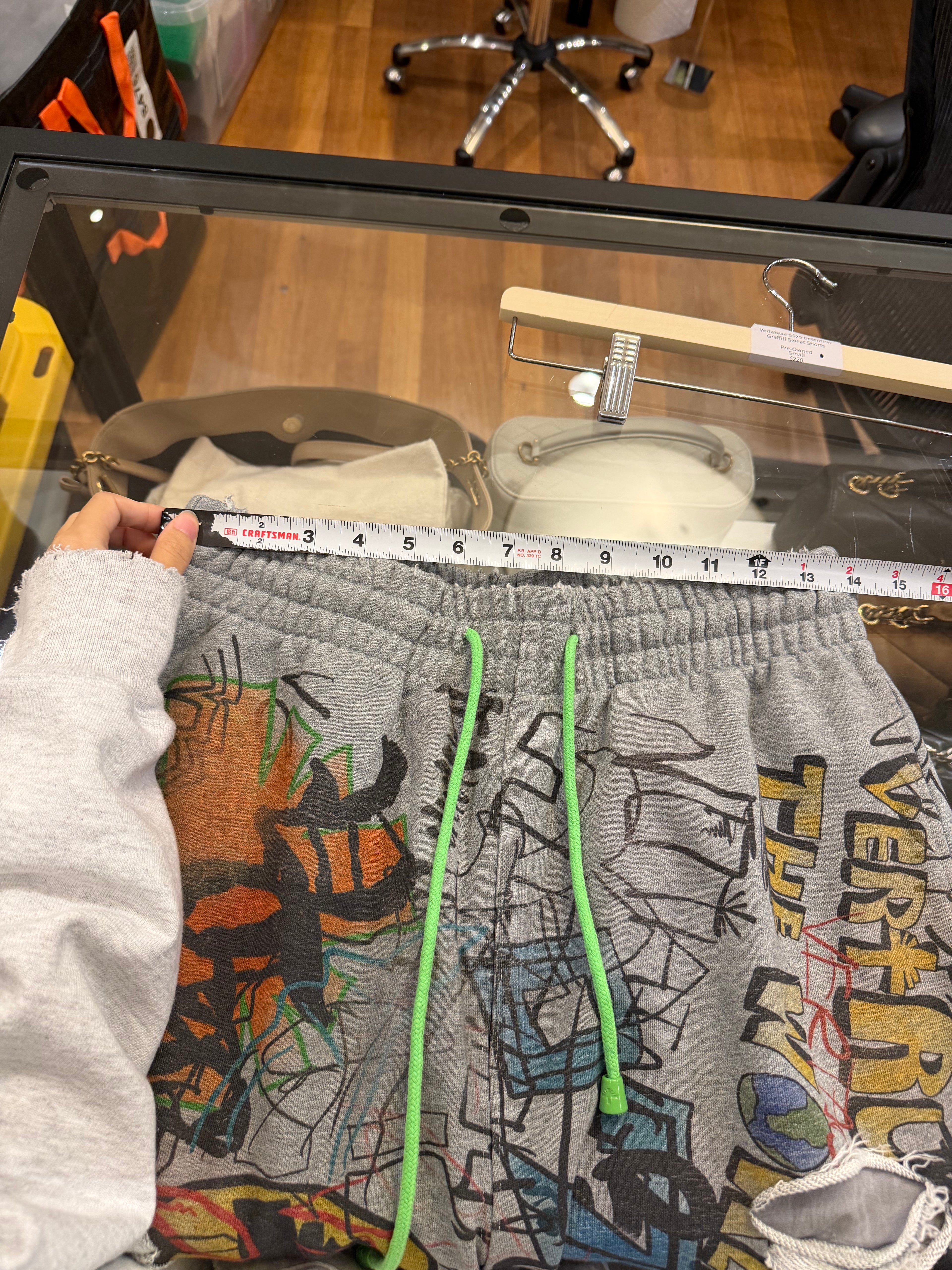 Vertebrae SS25 Detention
Graffiti Sweat Shorts