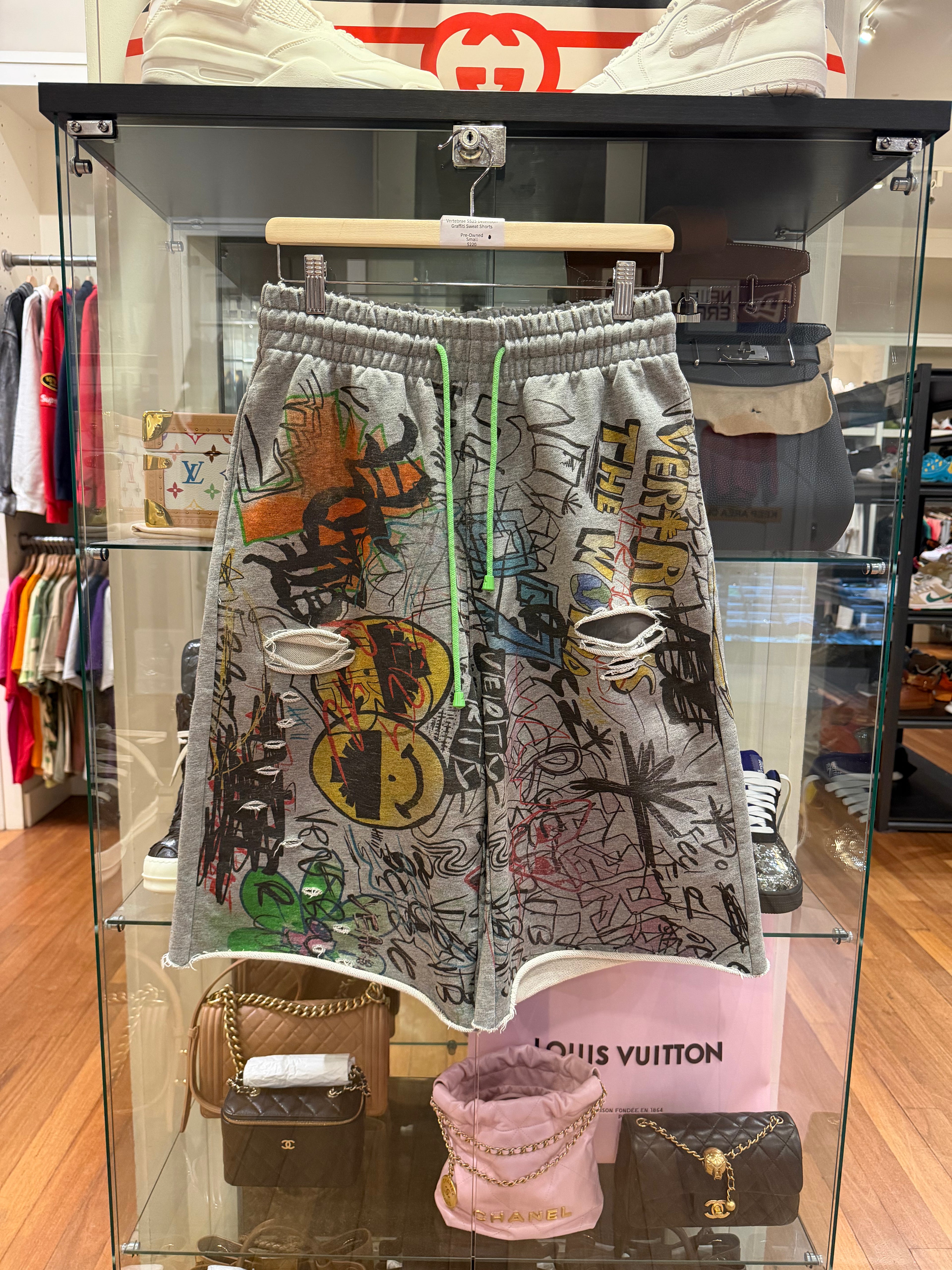 Vertebrae SS25 Detention
Graffiti Sweat Shorts