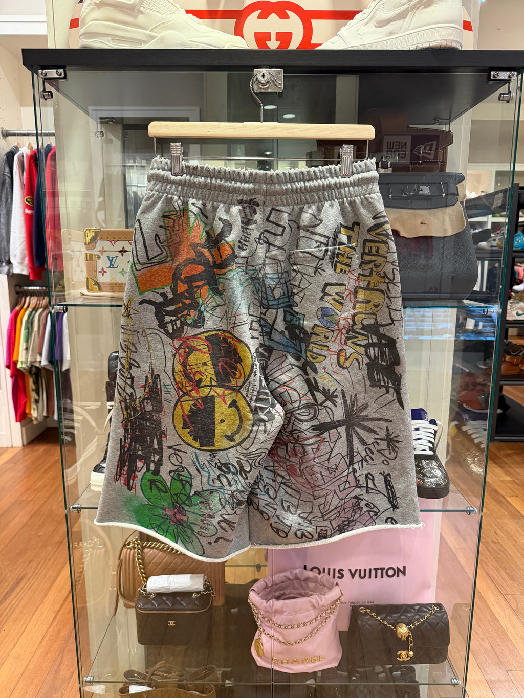 Vertebrae SS25 Detention
Graffiti Sweat Shorts
