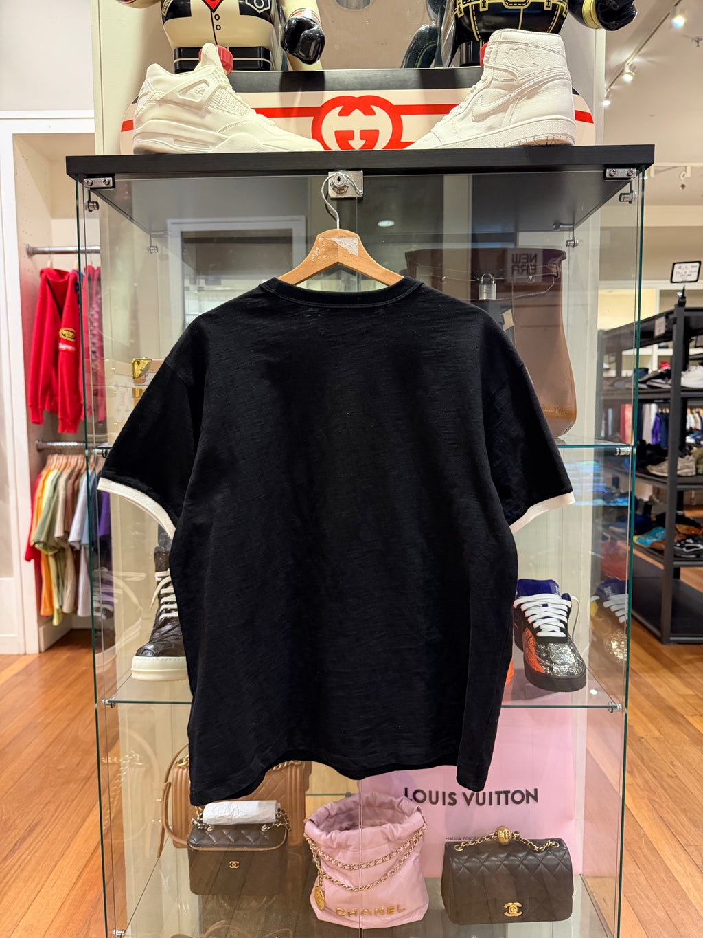 Birth of a Royal Child Pearl
Patchwork Tee - Black