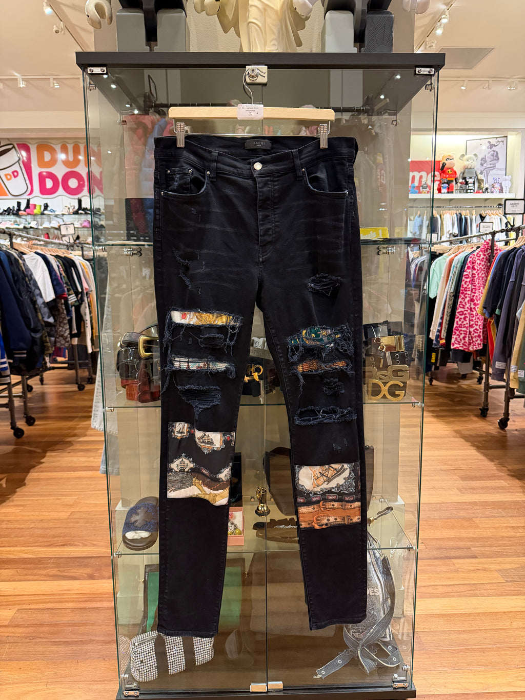 Amiri Scarves Art Patch
Skinny Jeans - Black