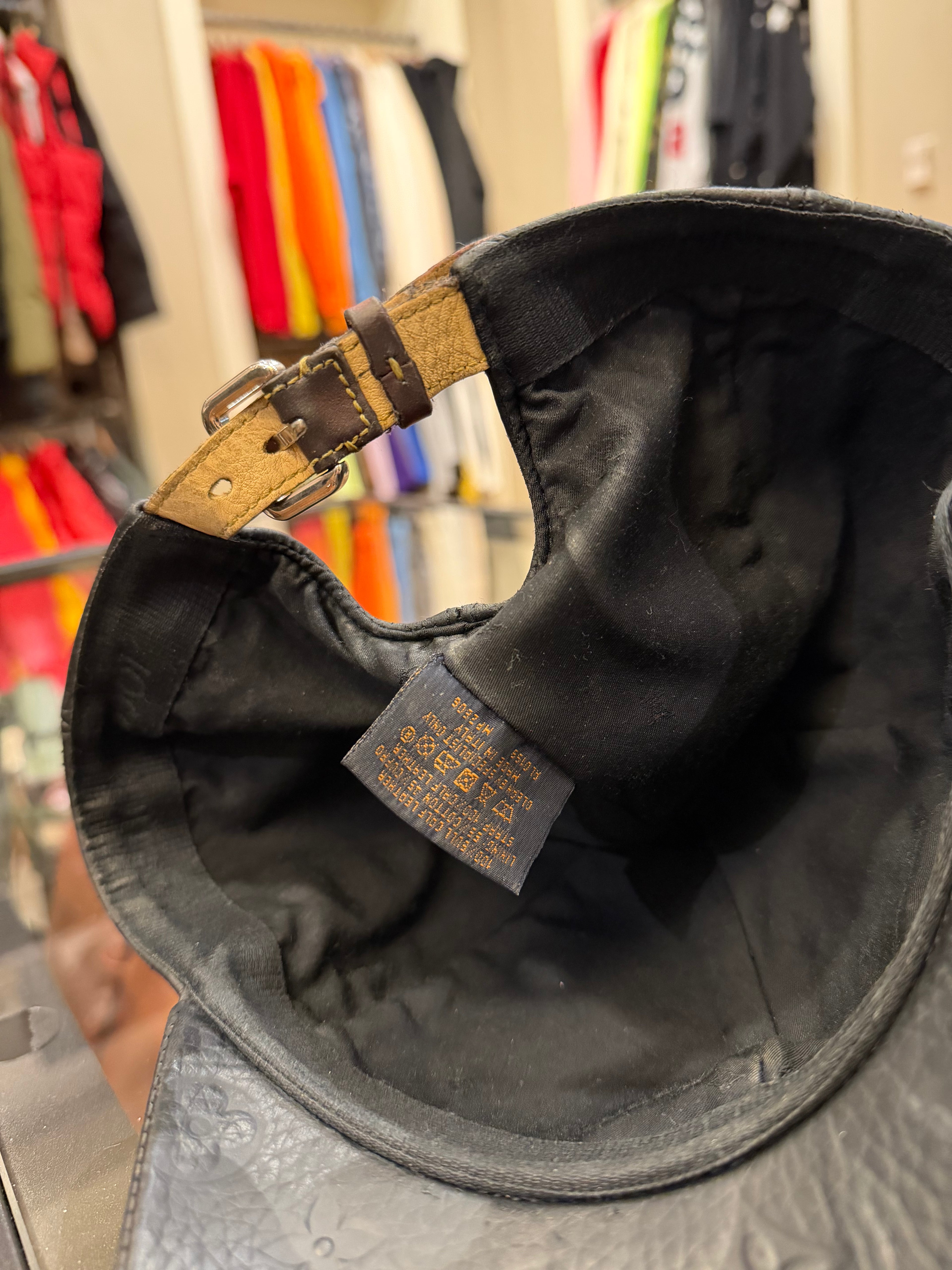 Louis Vuitton 1.1 / 1.0 Monogram embossed calf leather baseball cap