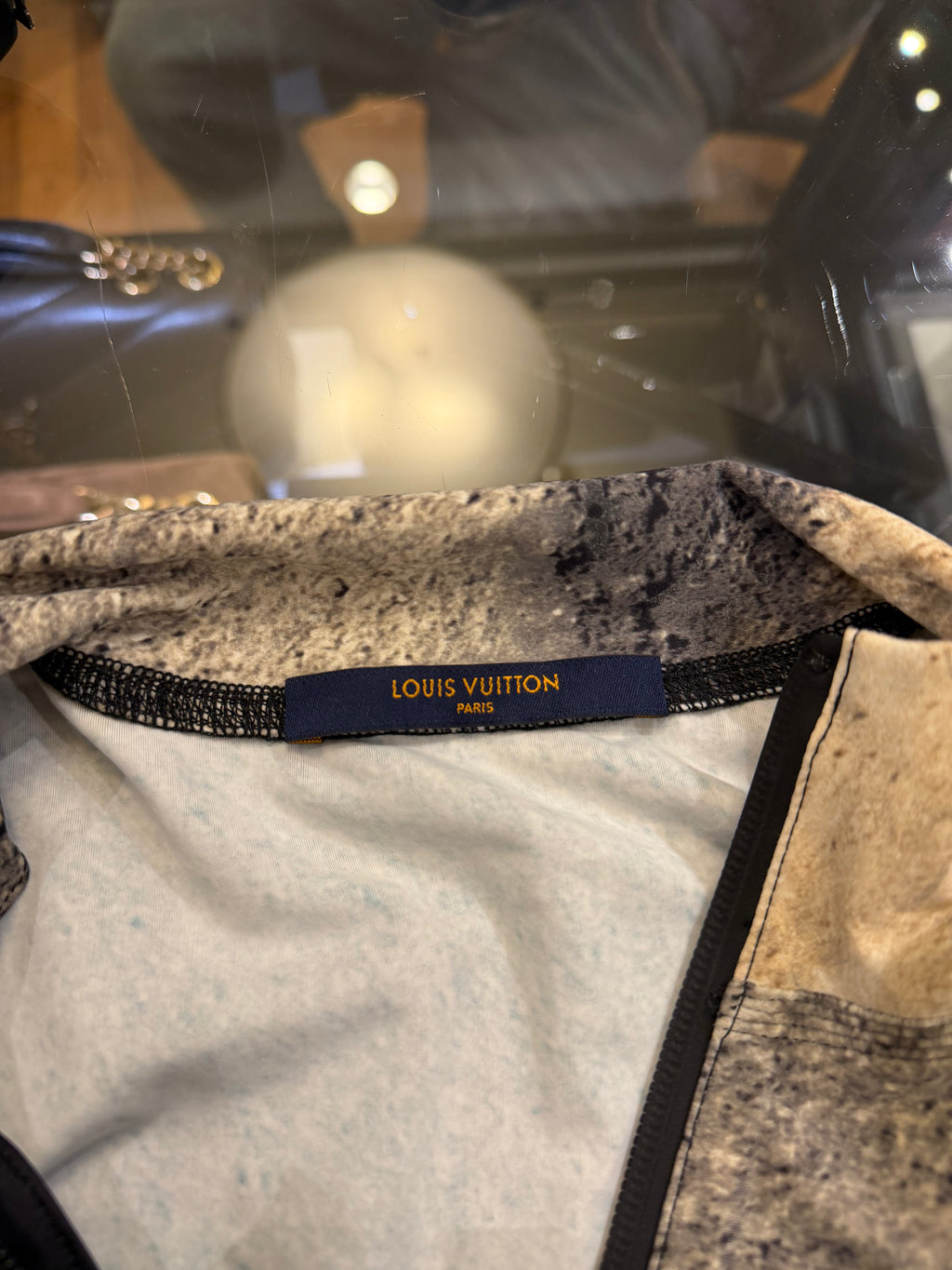 Louis Vuitton Reflective Monogram Crater Print
Quarter Zip