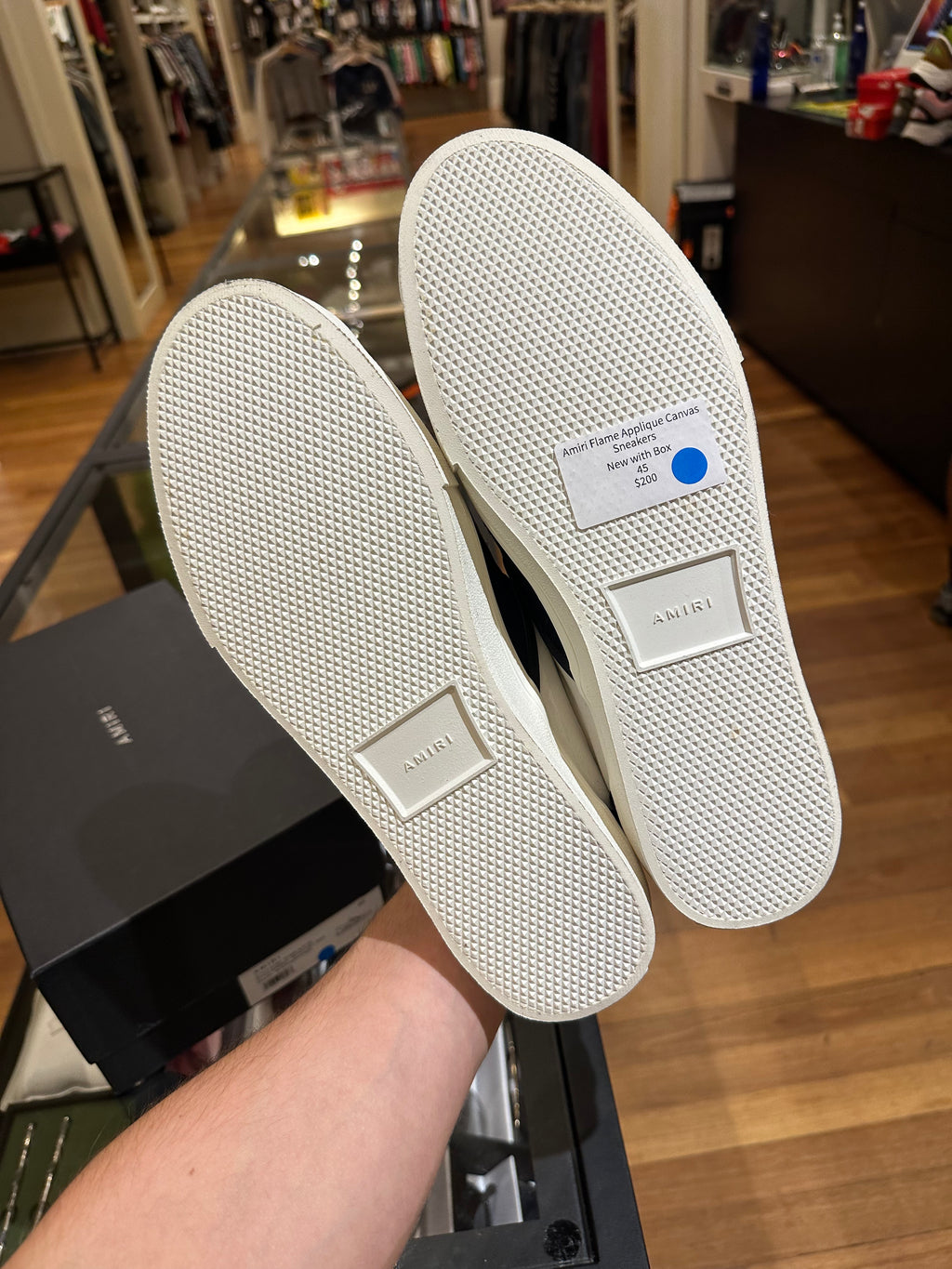AMIRI Flame Slip-On Sneakers – Size EU 45 / US 12