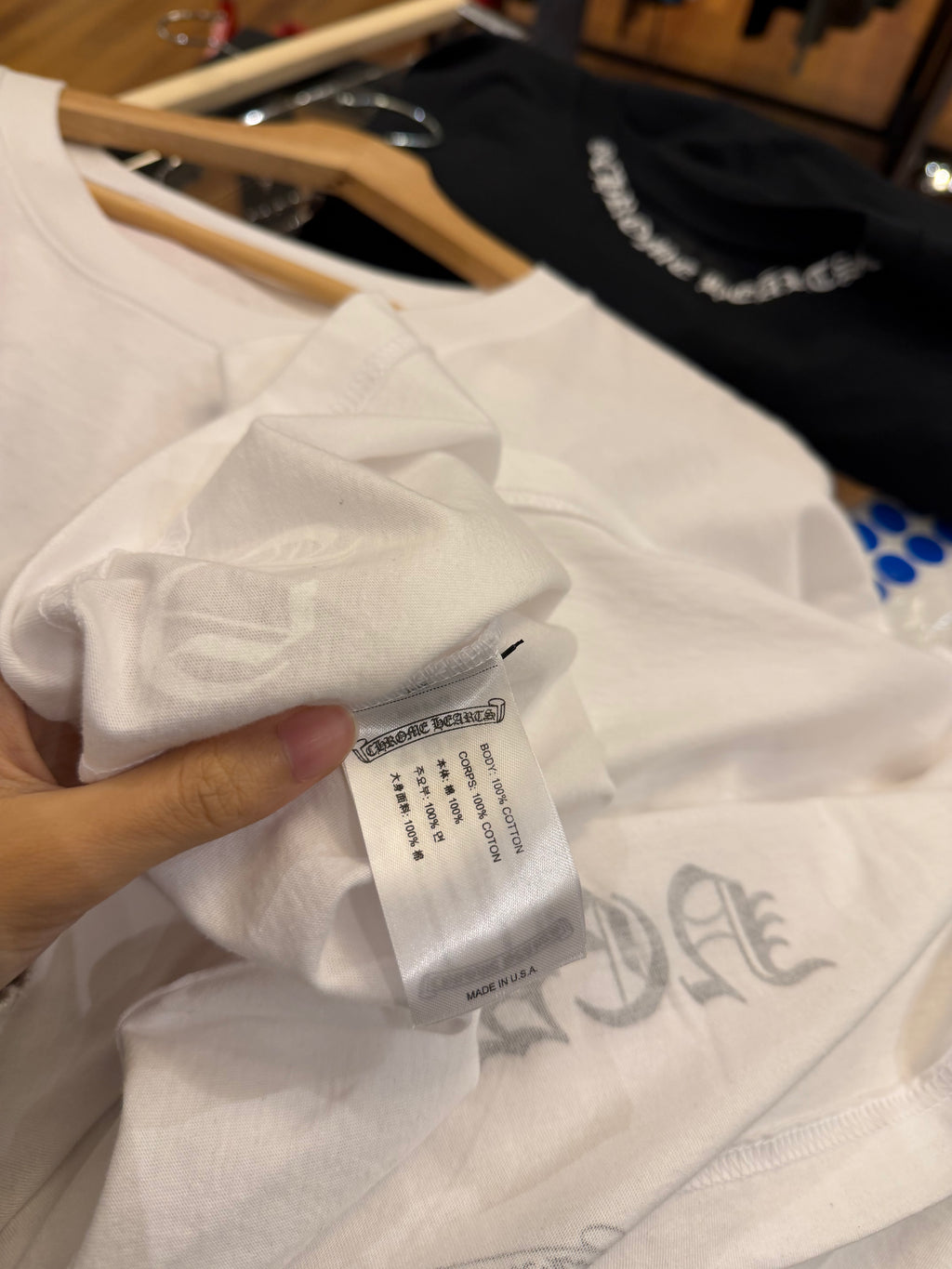 Chrome Hearts New York Horseshoe T-shirt- White