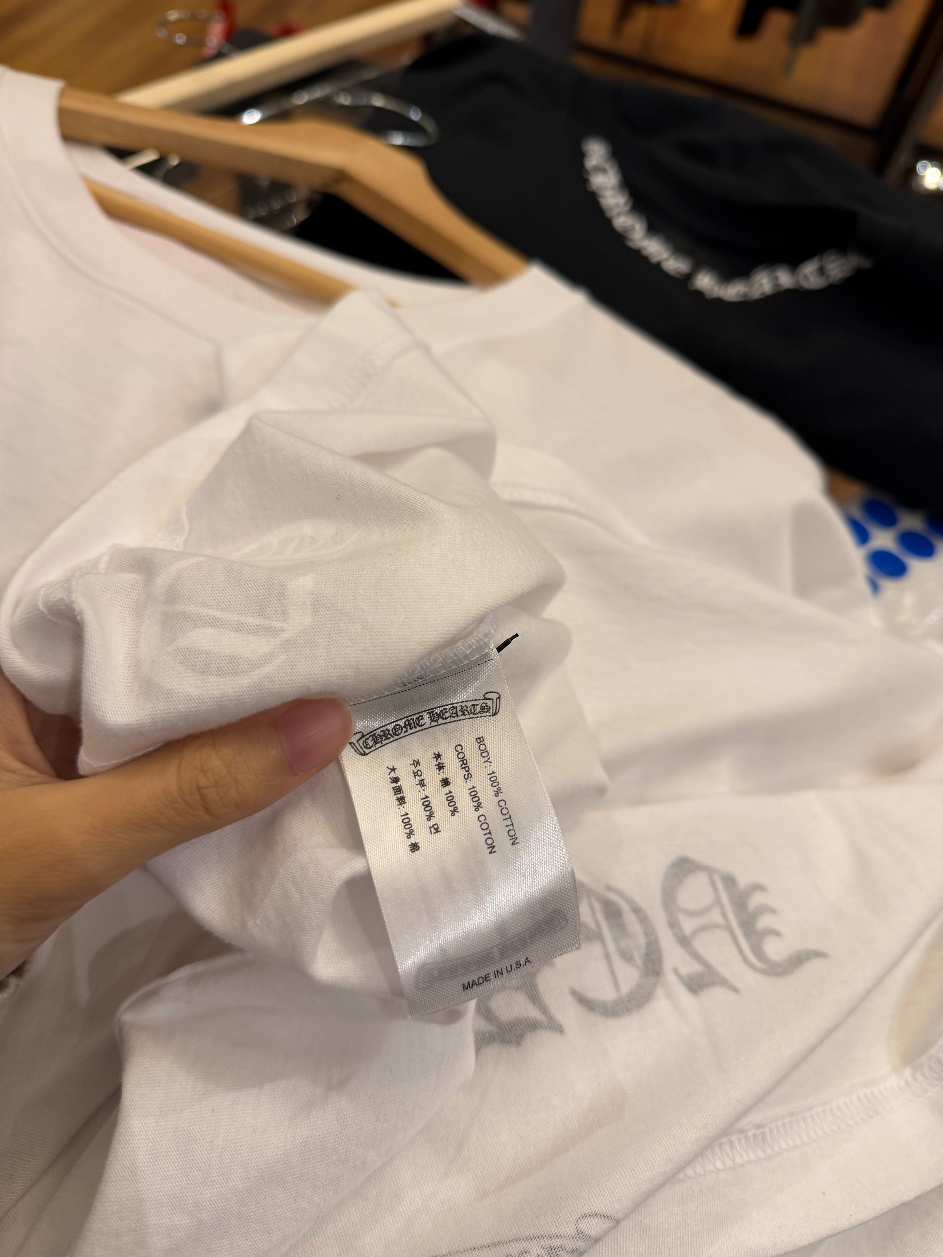 Chrome Hearts New York Horseshoe T-shirt- White