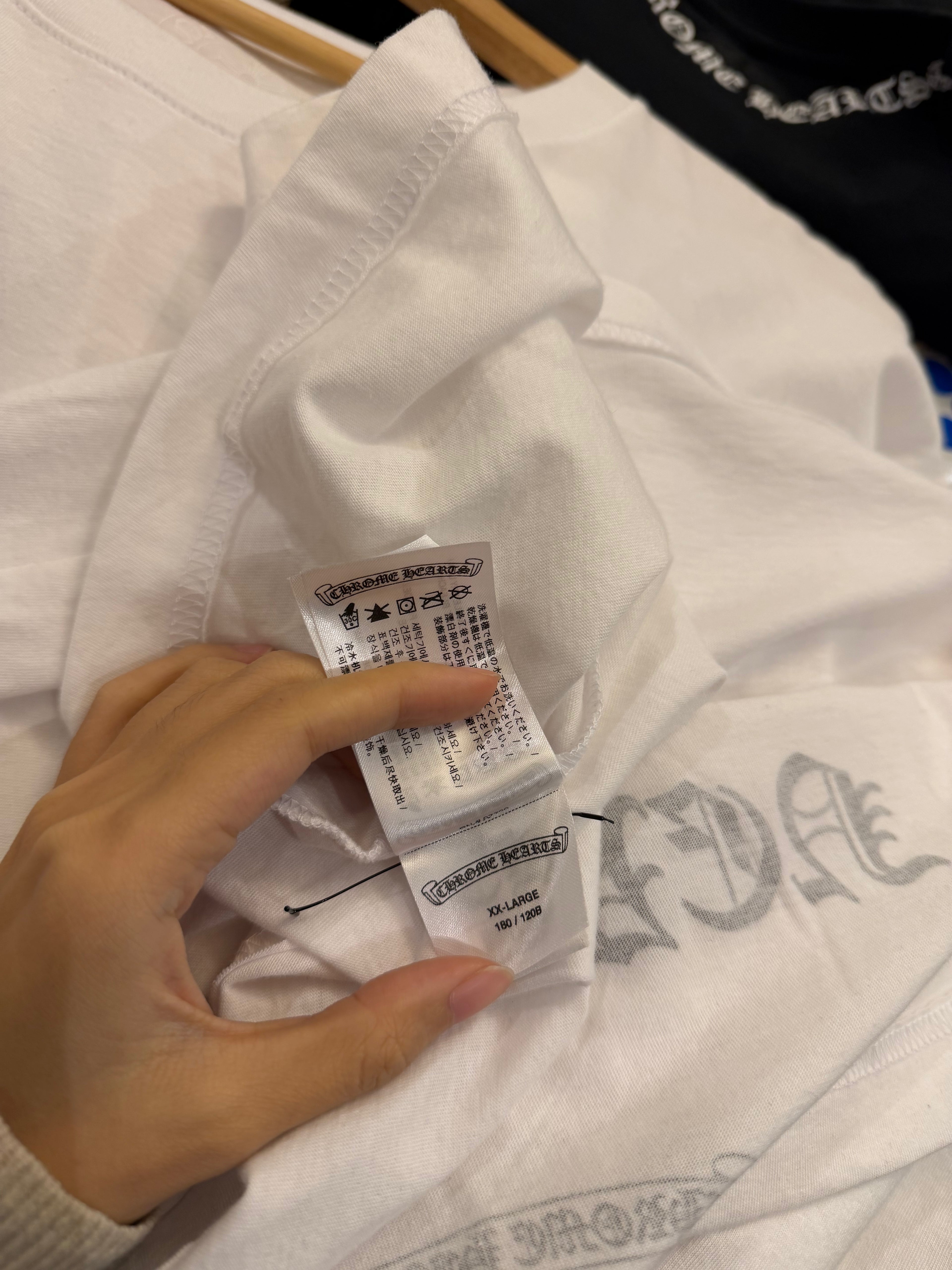 Chrome Hearts New York Horseshoe T-shirt- White