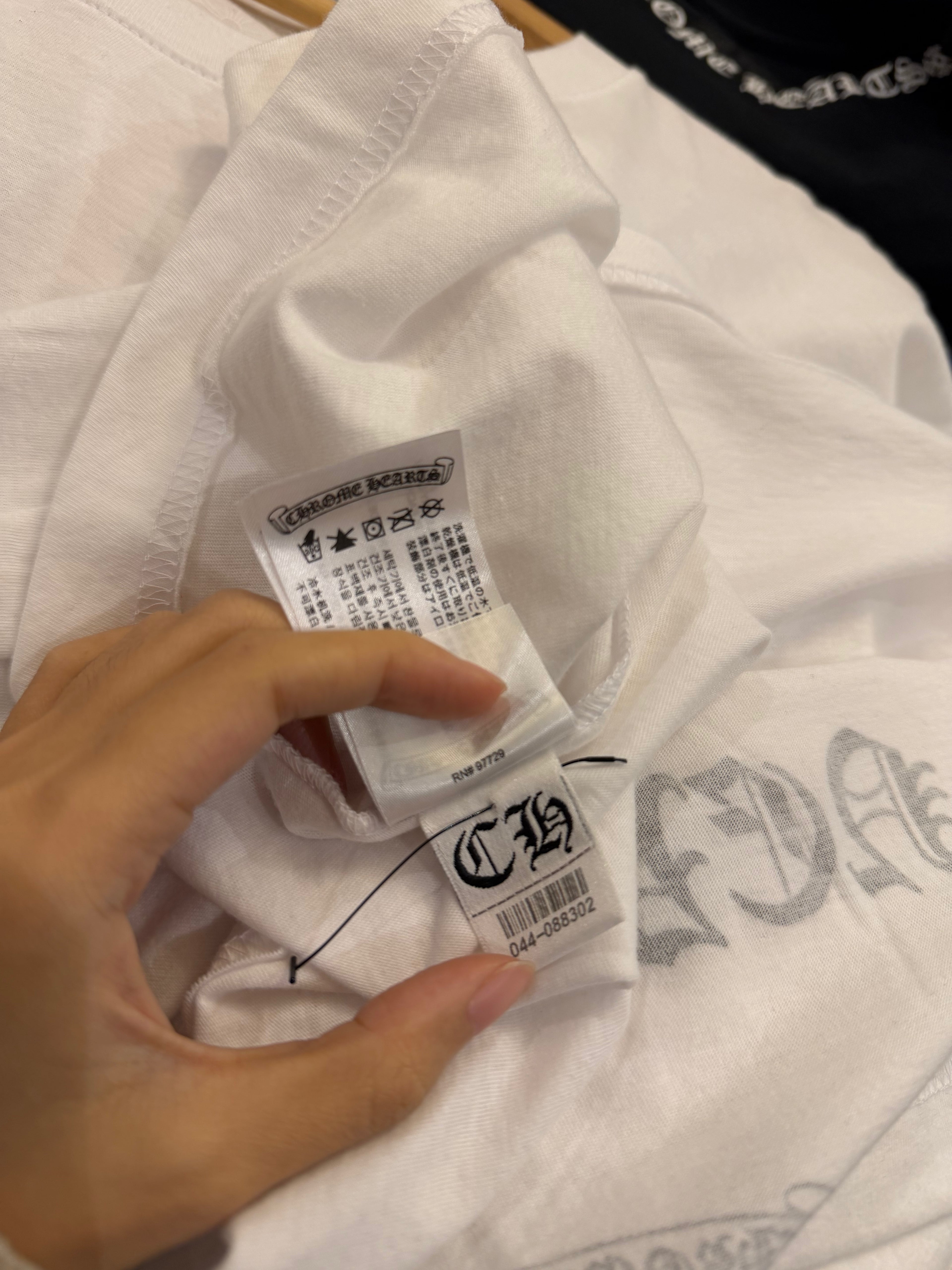 Chrome Hearts New York Horseshoe T-shirt- White