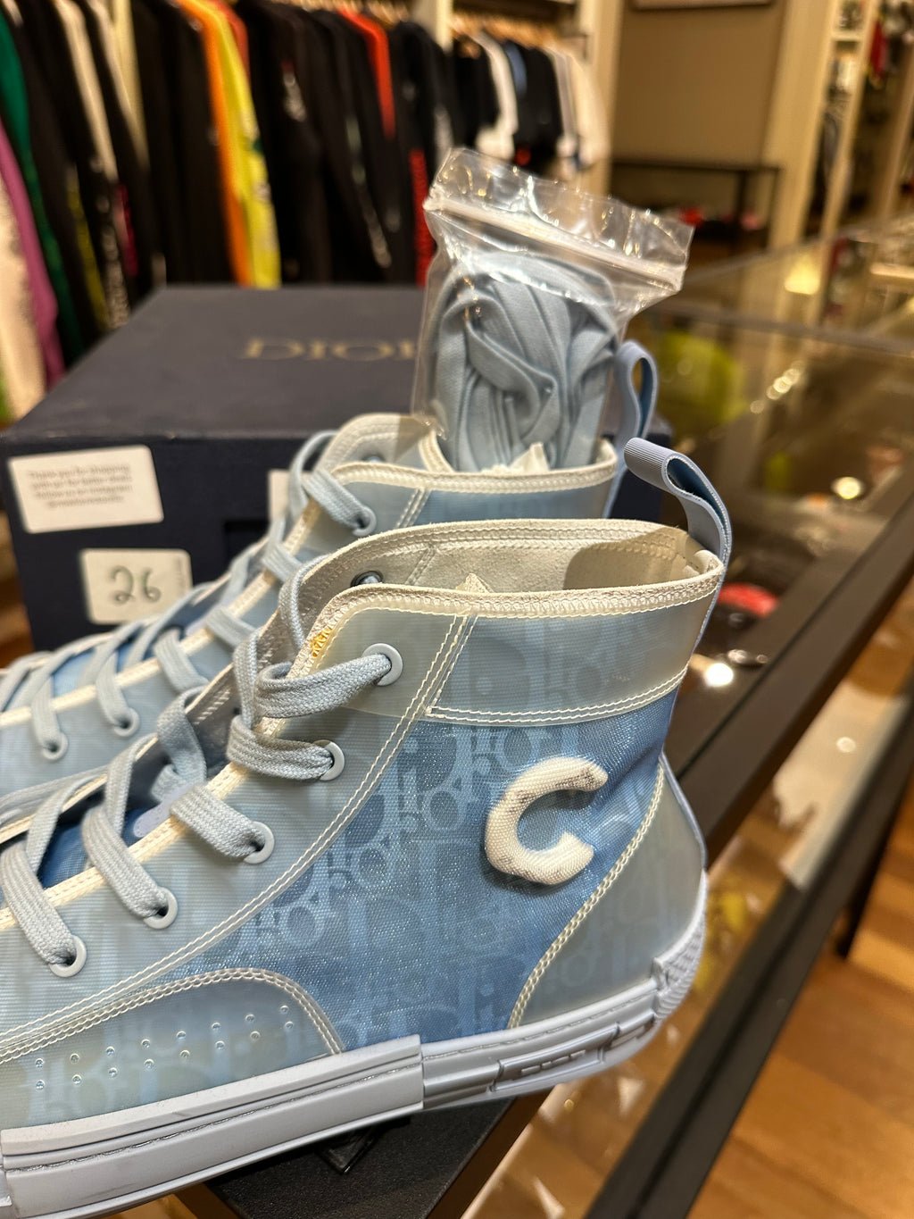 Dior x Daniel Arsham B22 Sneakers – Size EU 45 / US 12