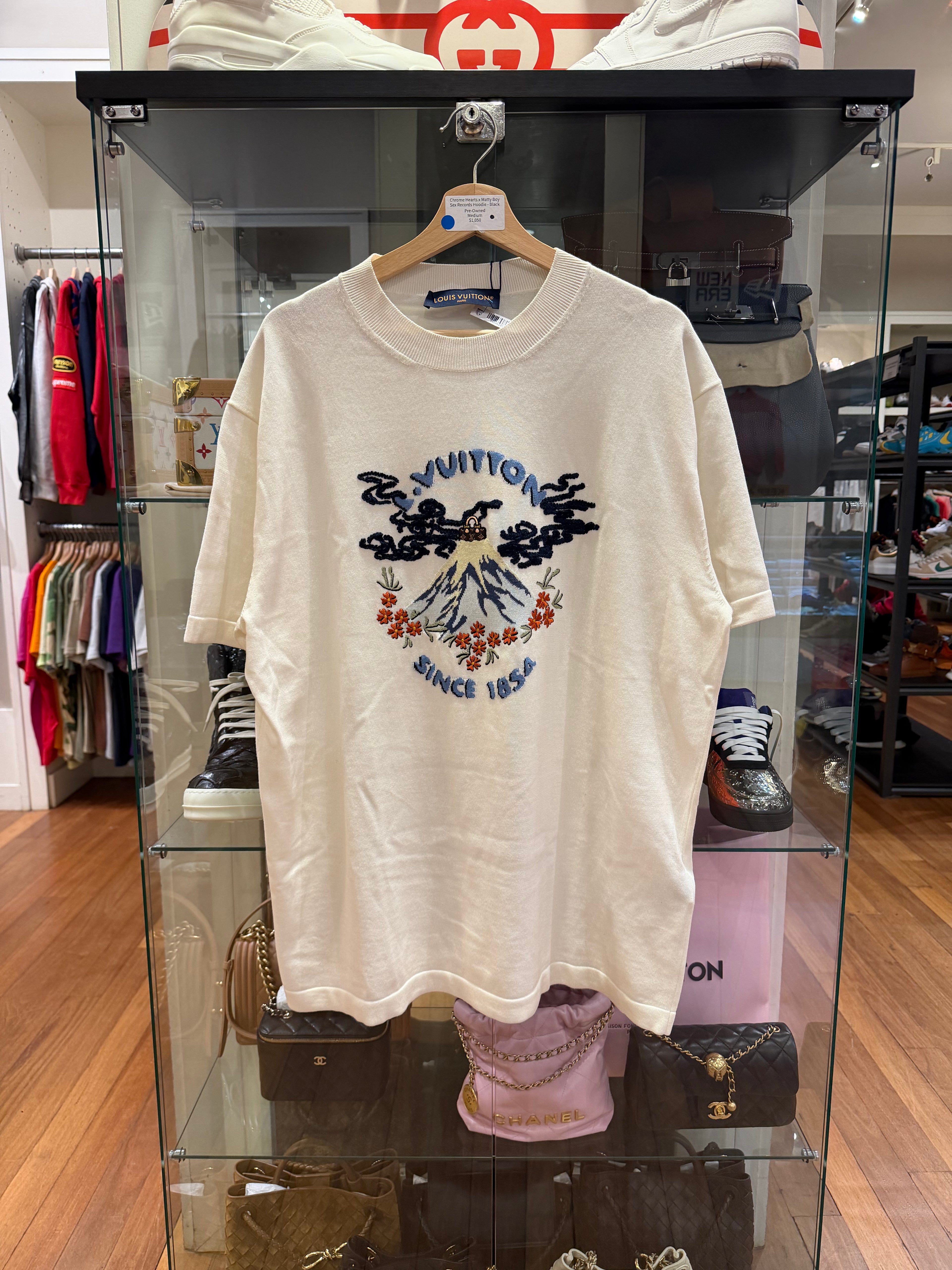 Louis Vuitton x Nigo Short-Sleeved Knitted Crewneck