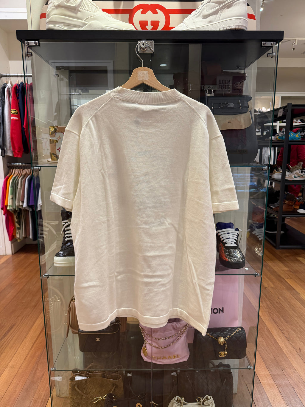 Louis Vuitton x Nigo Short-Sleeved Knitted Crewneck