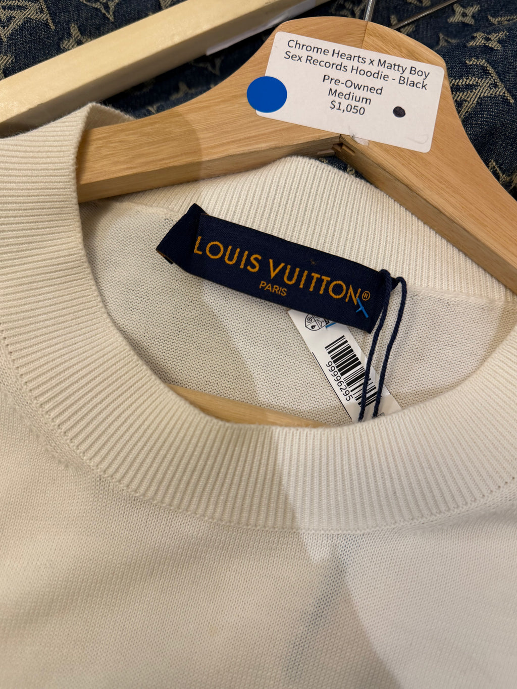Louis Vuitton x Nigo Short-Sleeved Knitted Crewneck