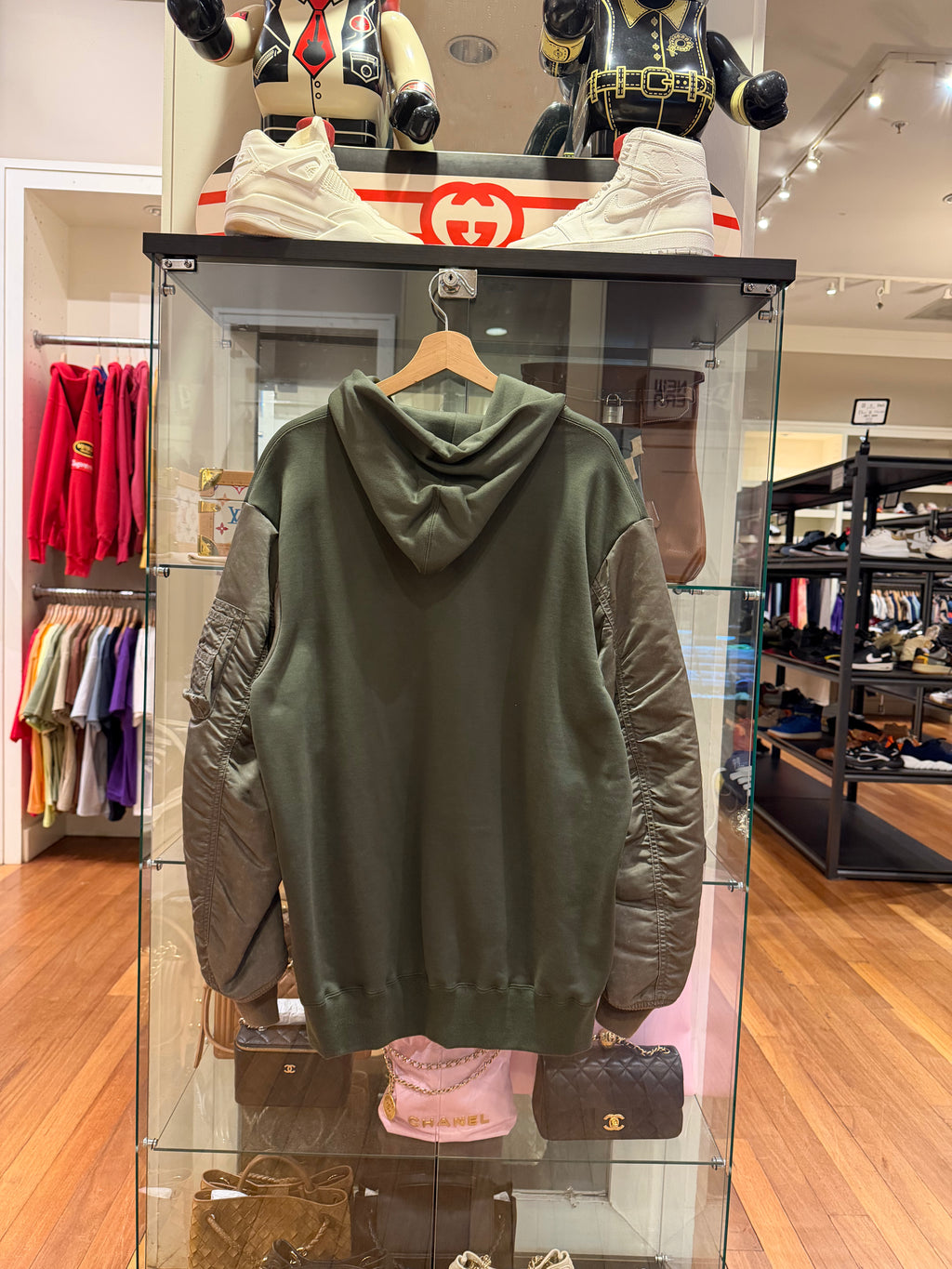CDG Homme Nylon Bomber
Hoodie