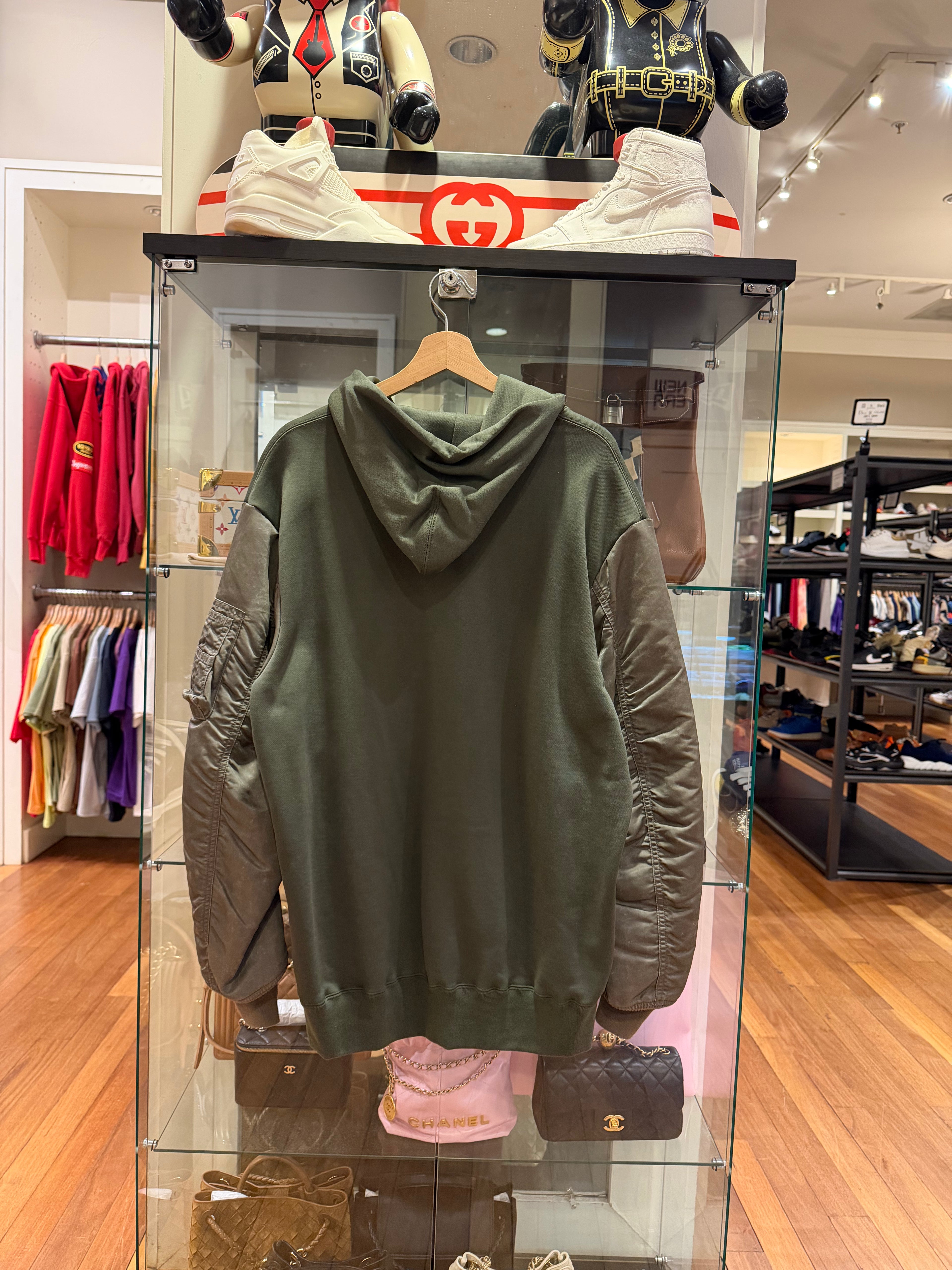 CDG Homme Nylon Bomber
Hoodie