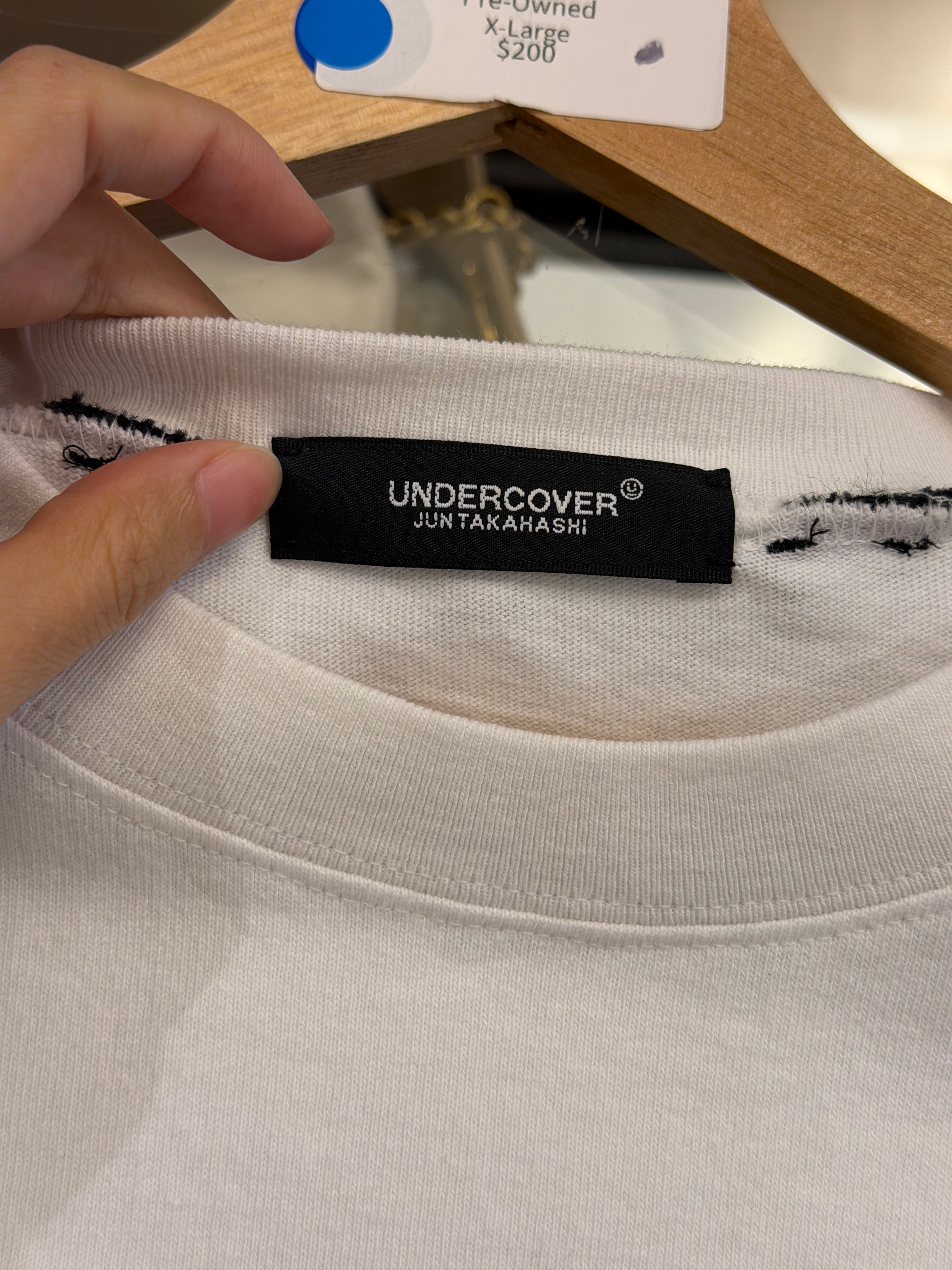 Undercover x Eastpak Cargo Tee-
White