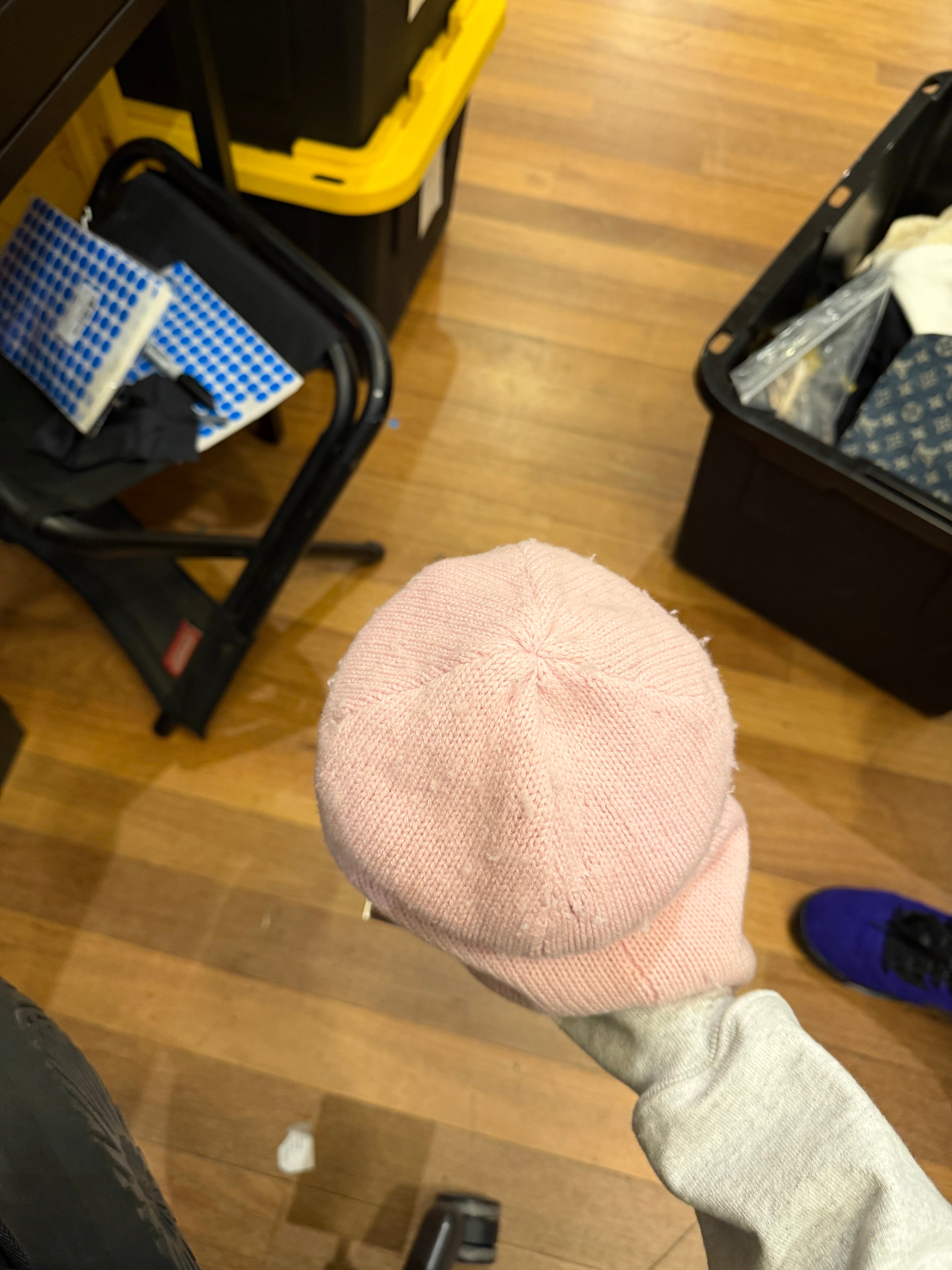 Pink Acne Studios Beanie