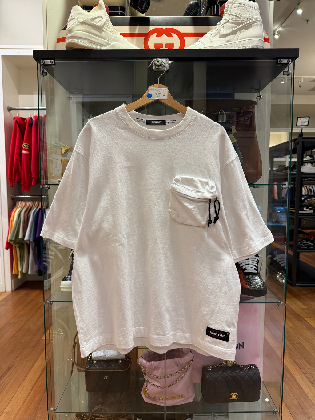 Undercover x Eastpak Cargo Tee-
White