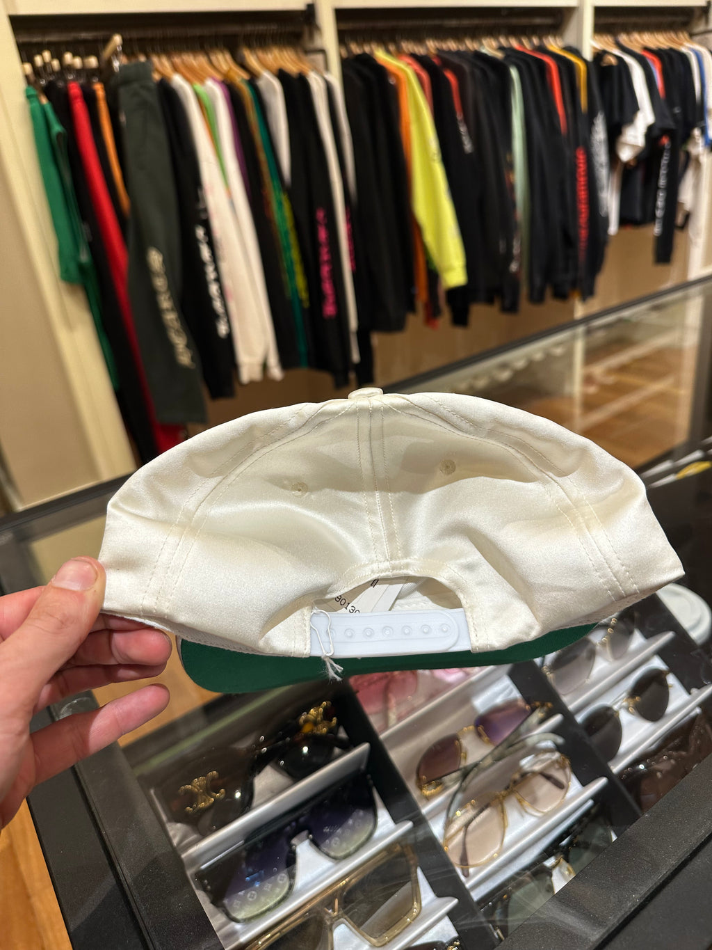 Rhude Palm Trees Trucker Hat – One Size