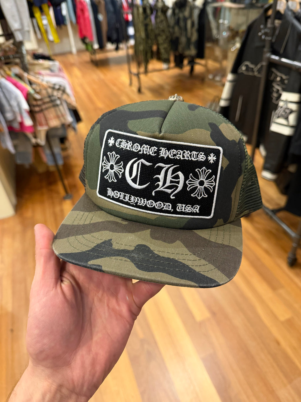 Chrome Hearts Army Fatigue Trucker Hat