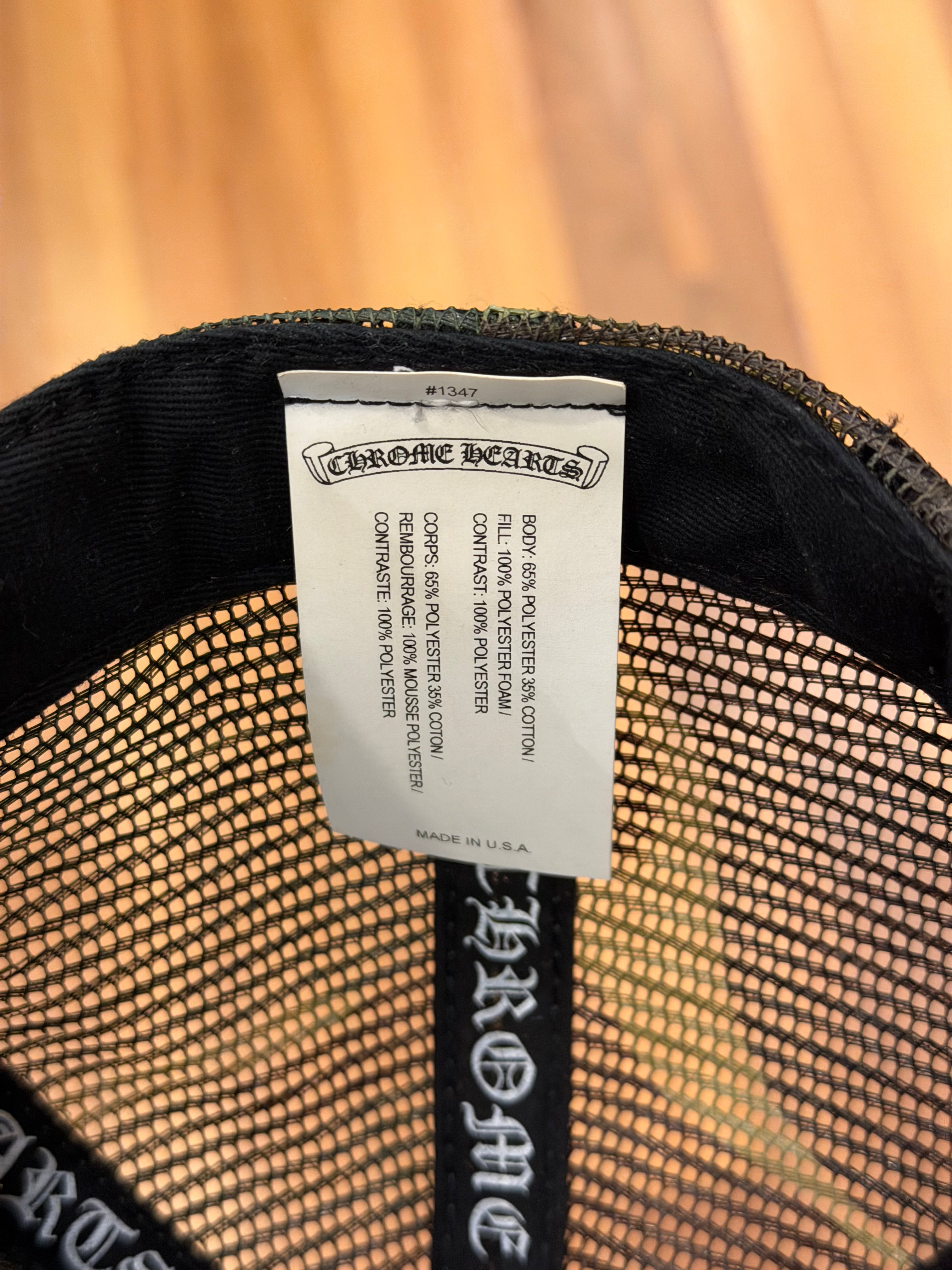 Chrome Hearts Army Fatigue Trucker Hat