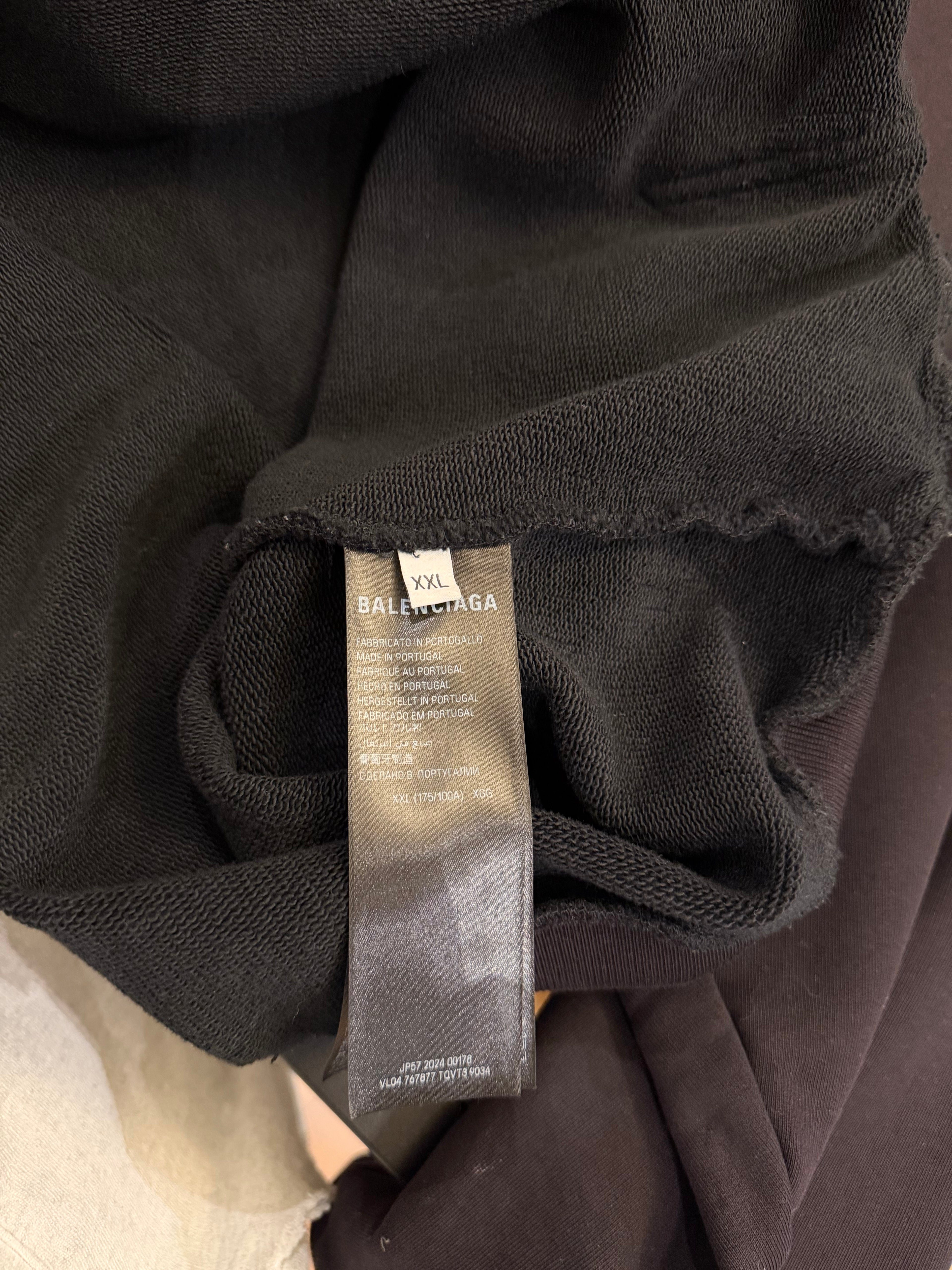 Balenciaga Metal BB Stencil Hoodie