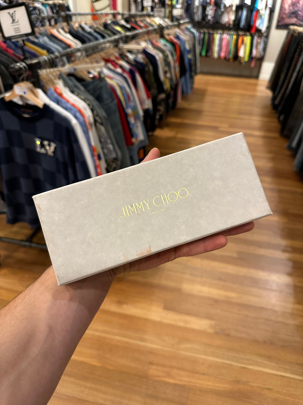 Jimmy Choo Crystal-Embellished Keychain – New in Box