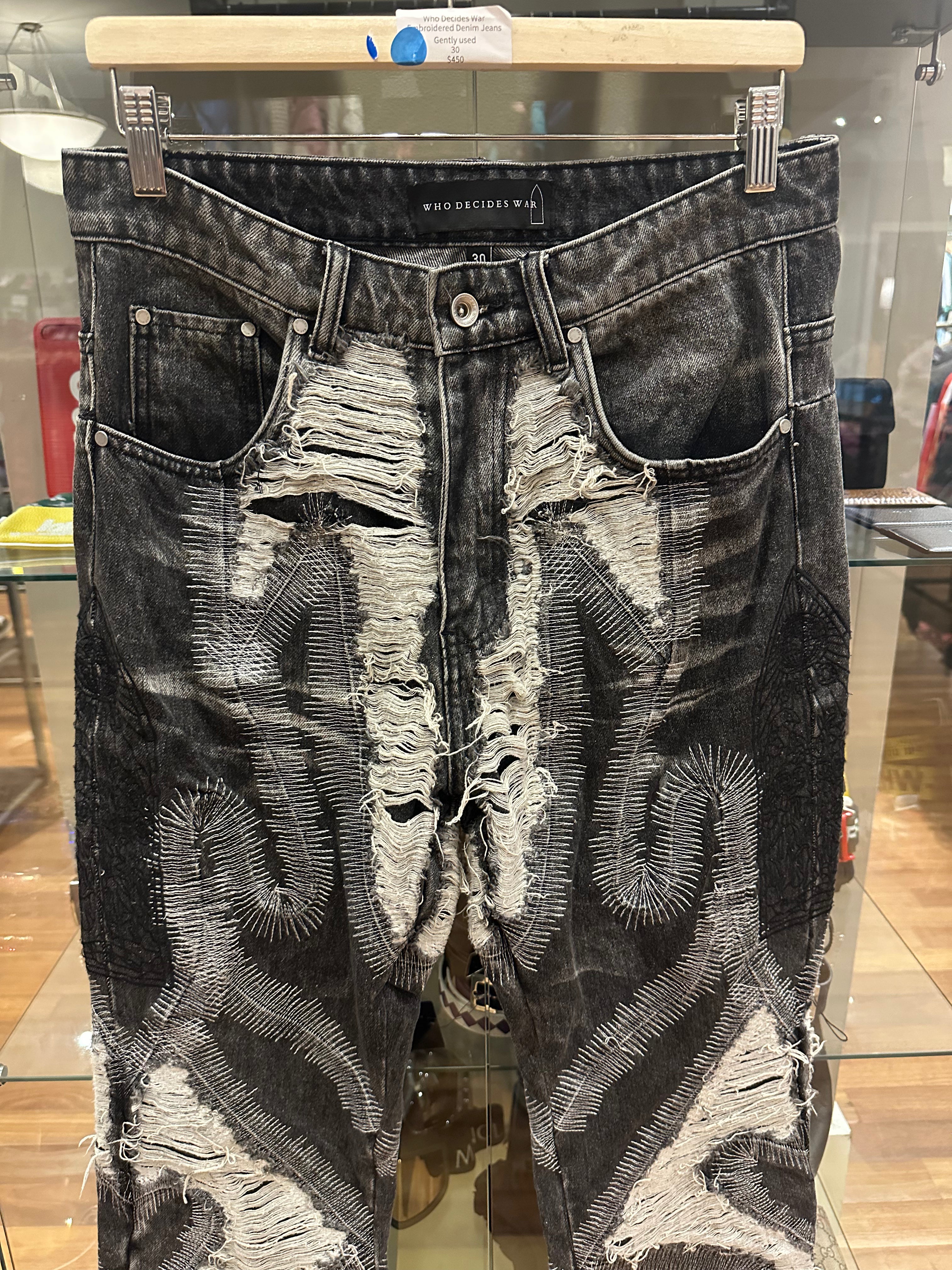 Who Decides War Jeans – Size 30