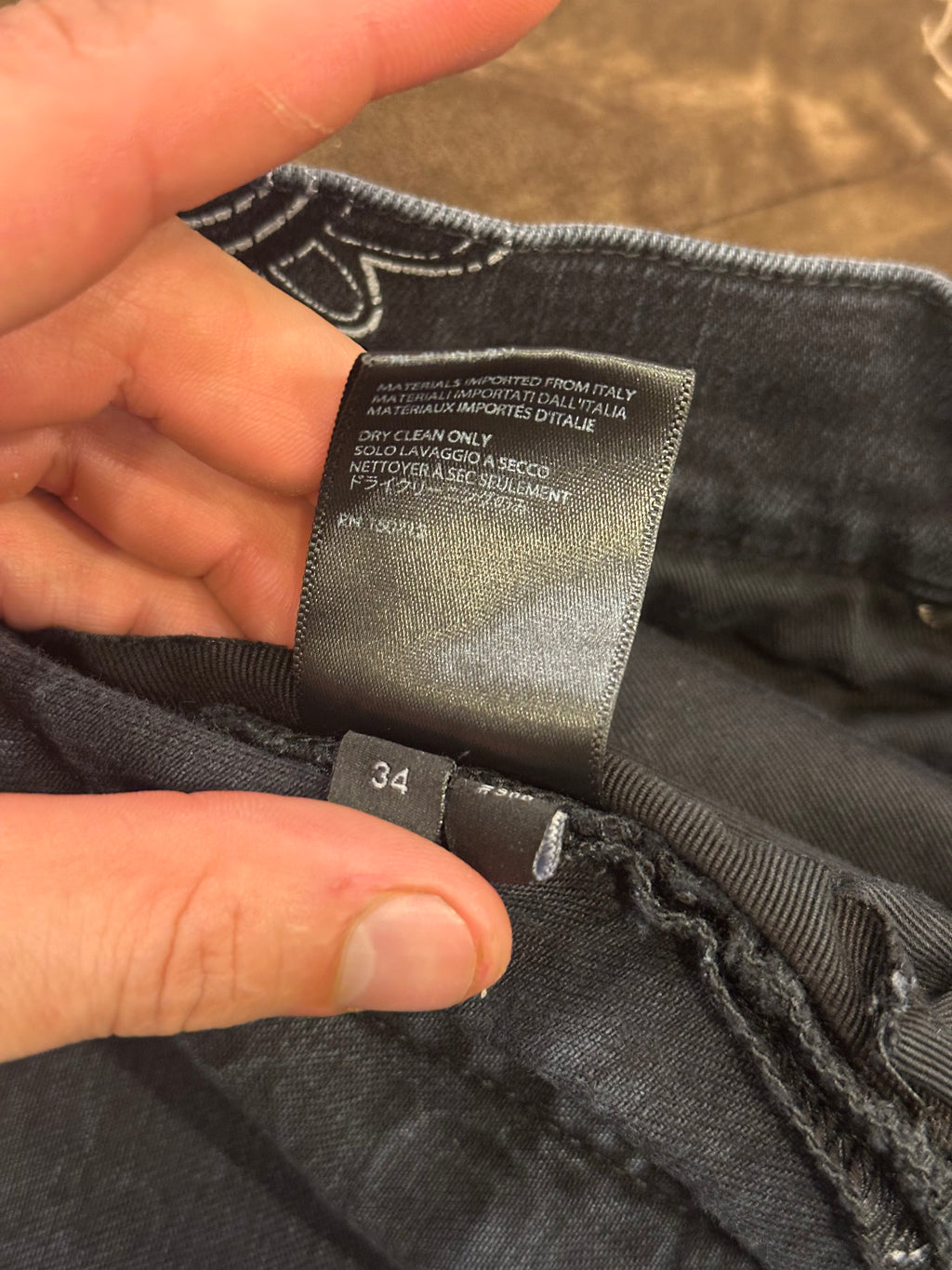 Amiri Bandana Denim Jeans