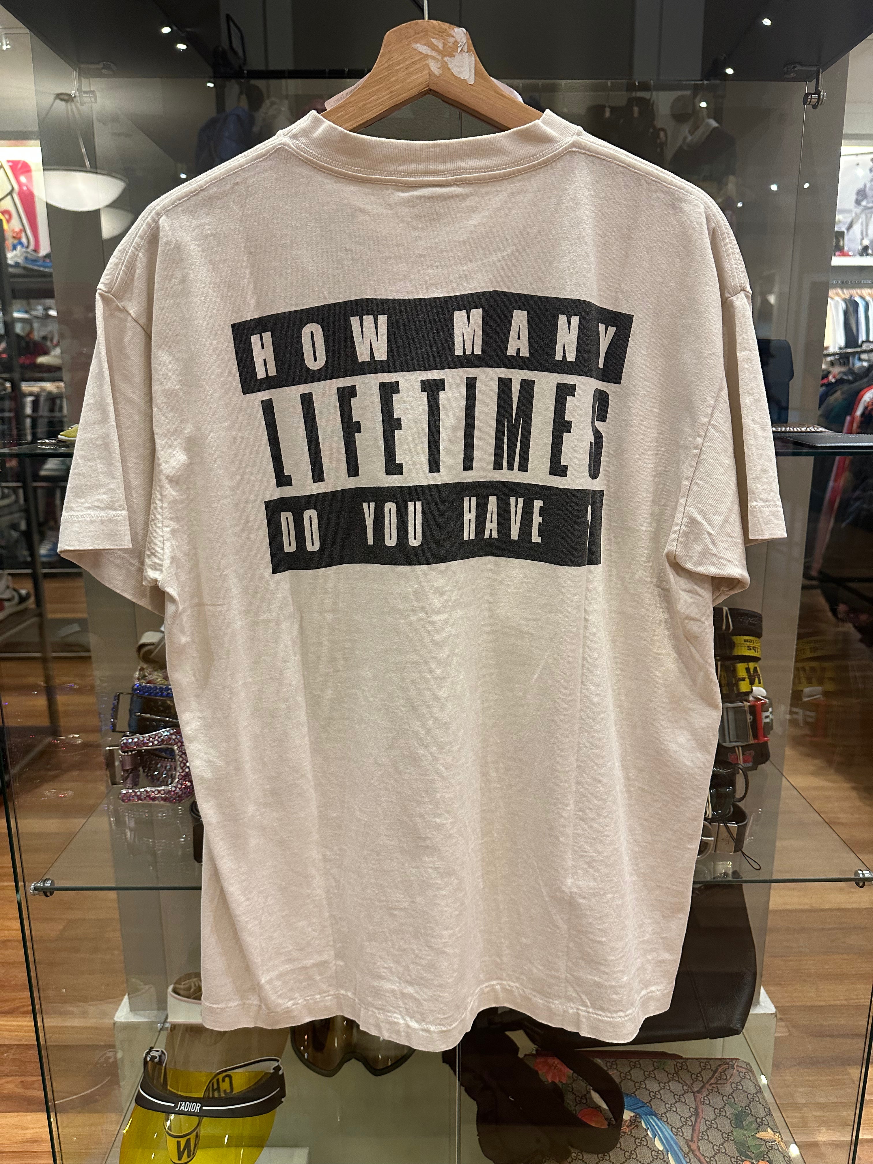 Saint Michael 2 Lives Crew Tee