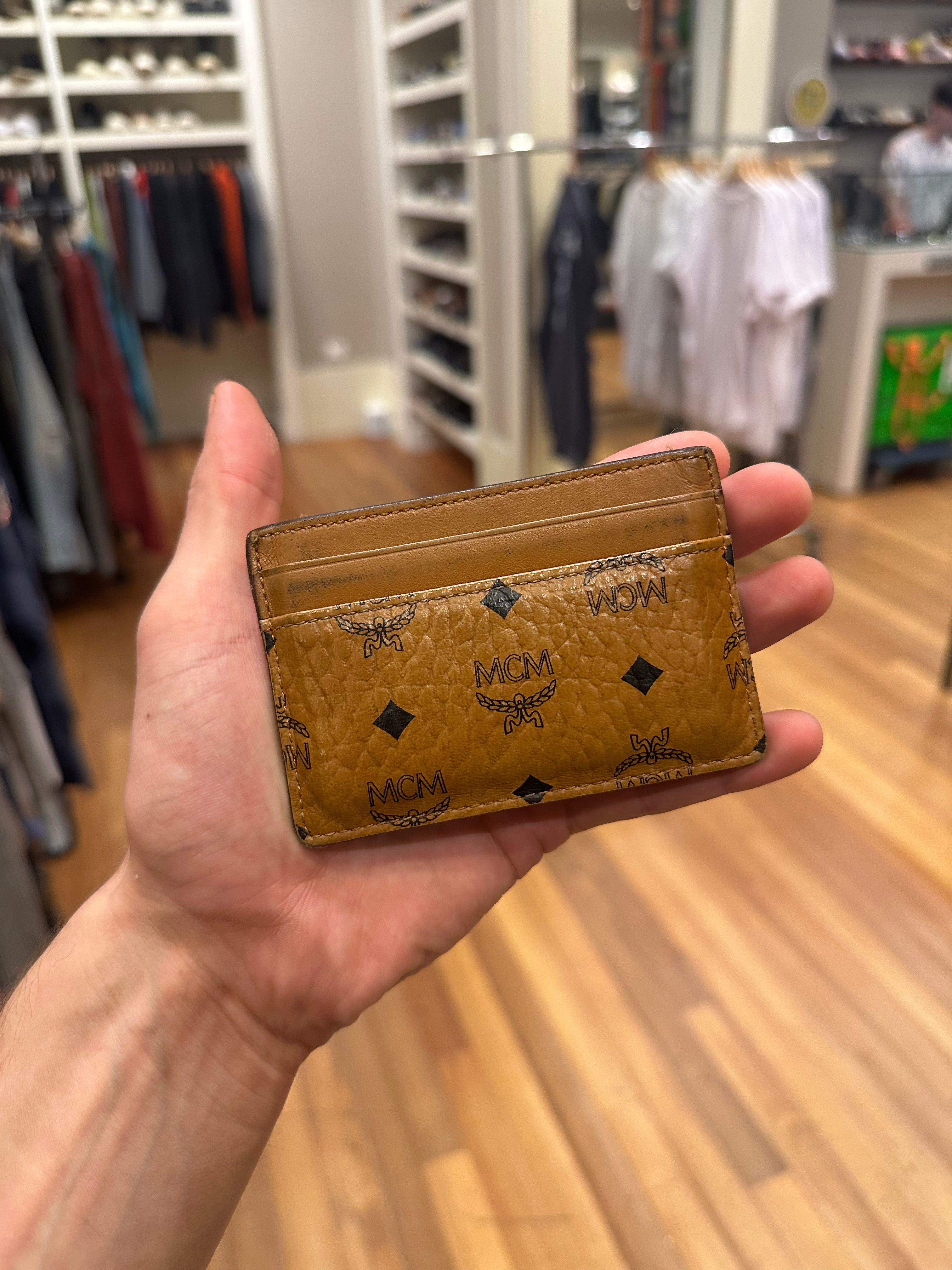 MCM Card Holder – Pre-Owned