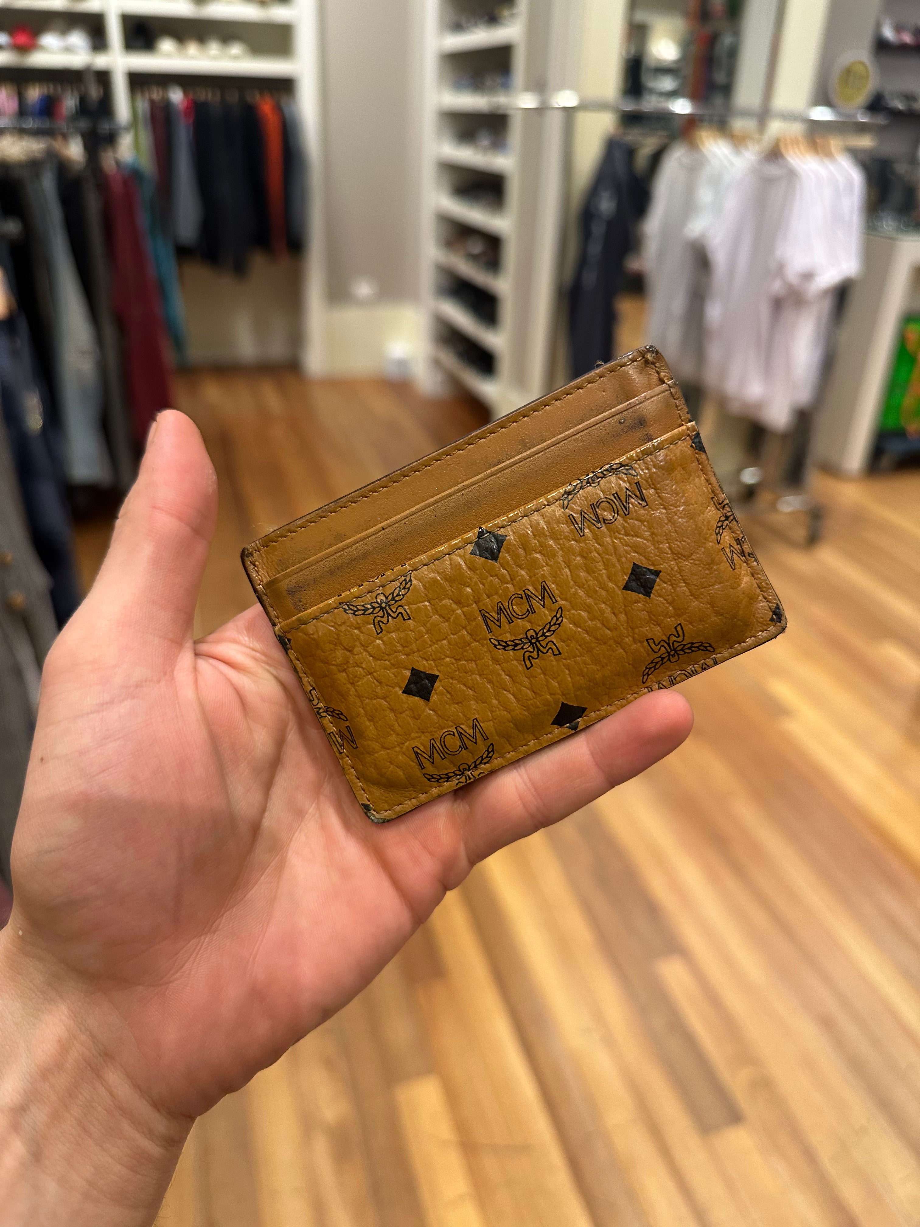 MCM Card Holder – Pre-Owned