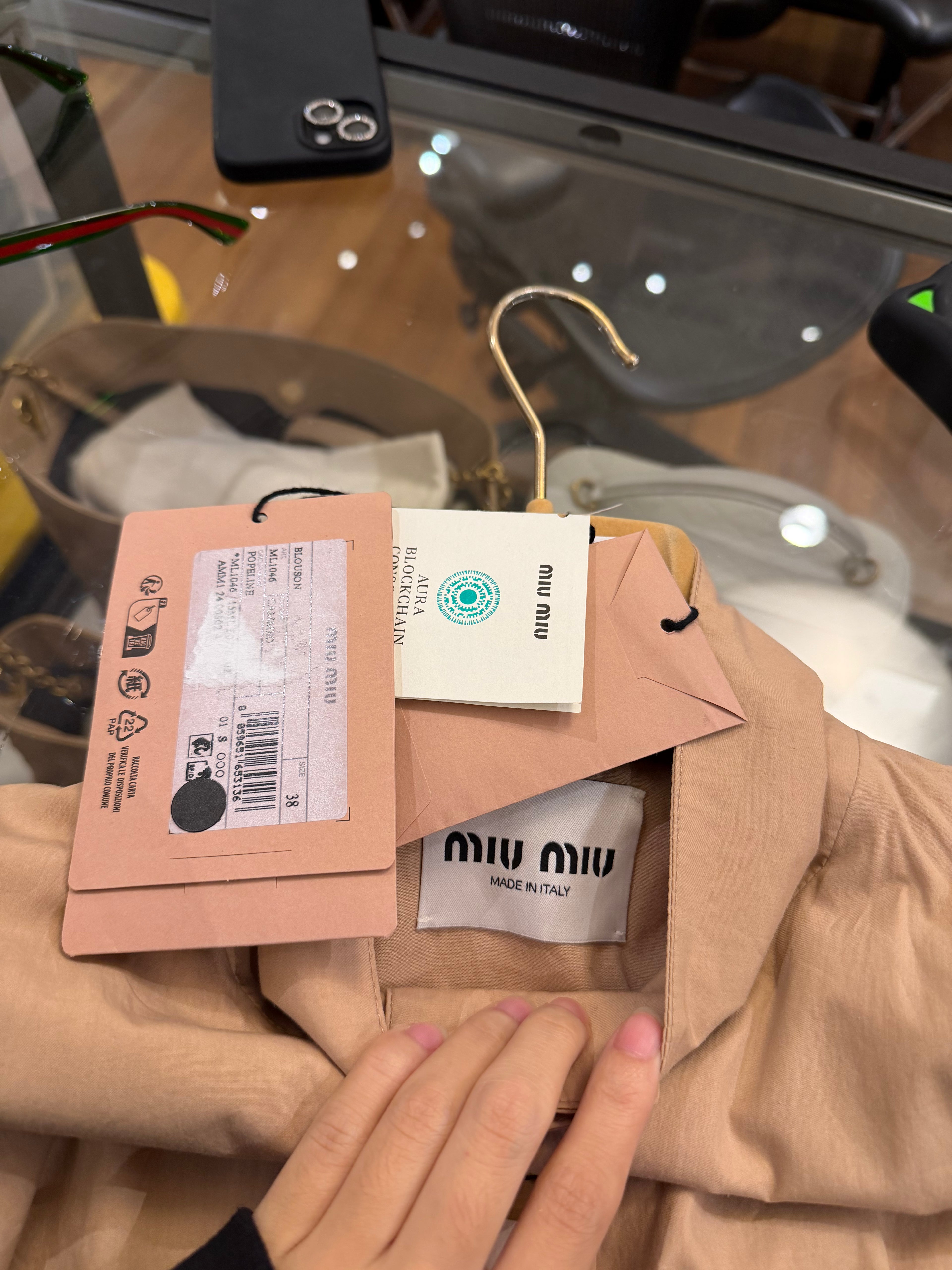 Miu Miu Button Up Blouson
Jacket