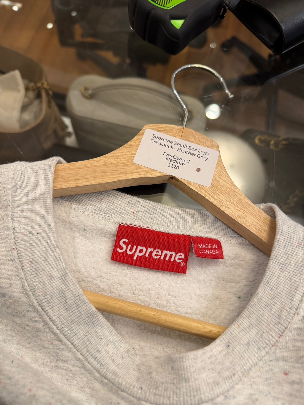 Supreme Small Box Logo Crewneck