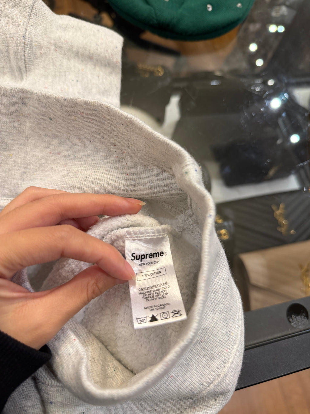 Supreme Small Box Logo Crewneck