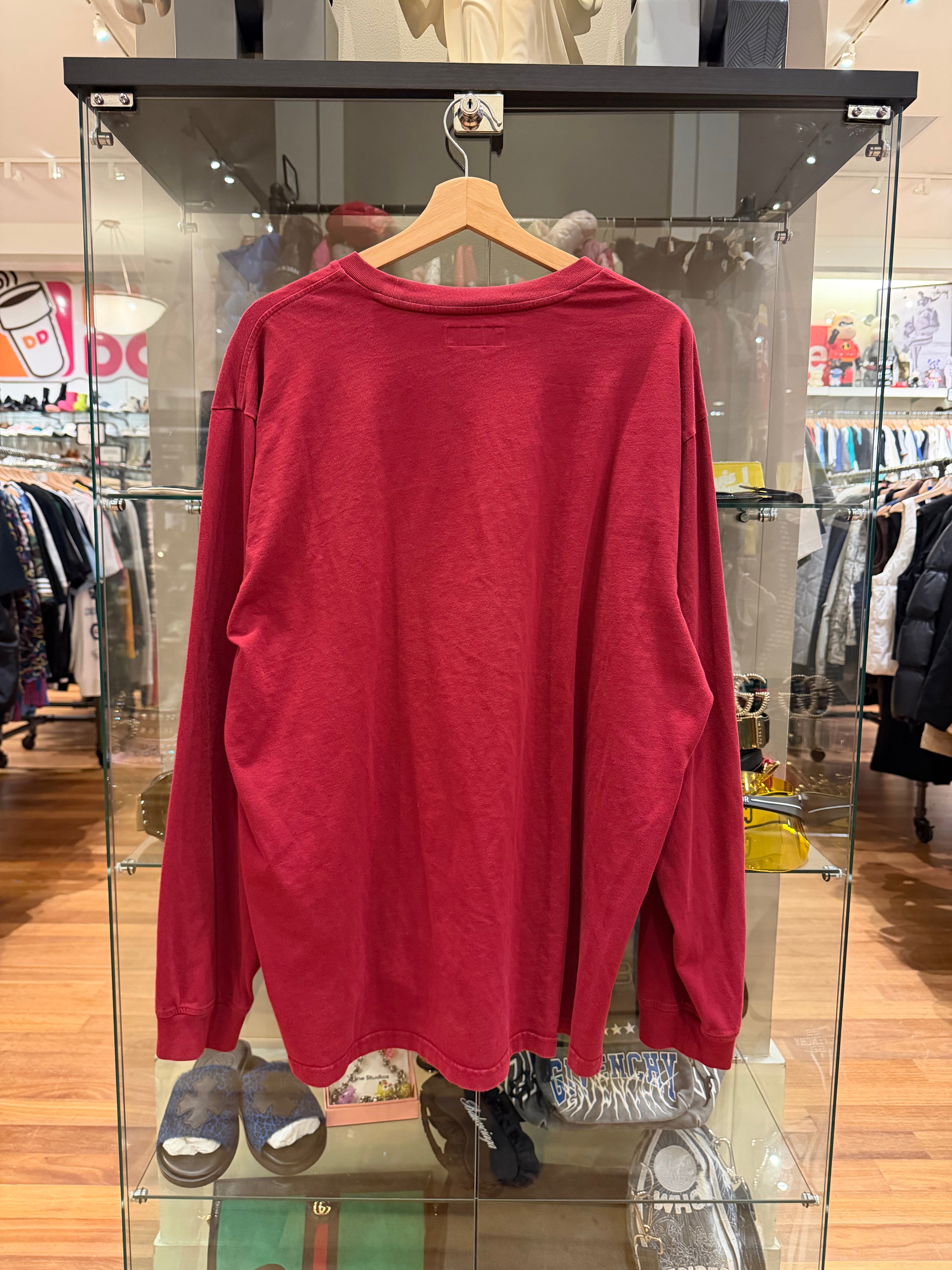 Supreme Small Box Logo LS -
Maroon