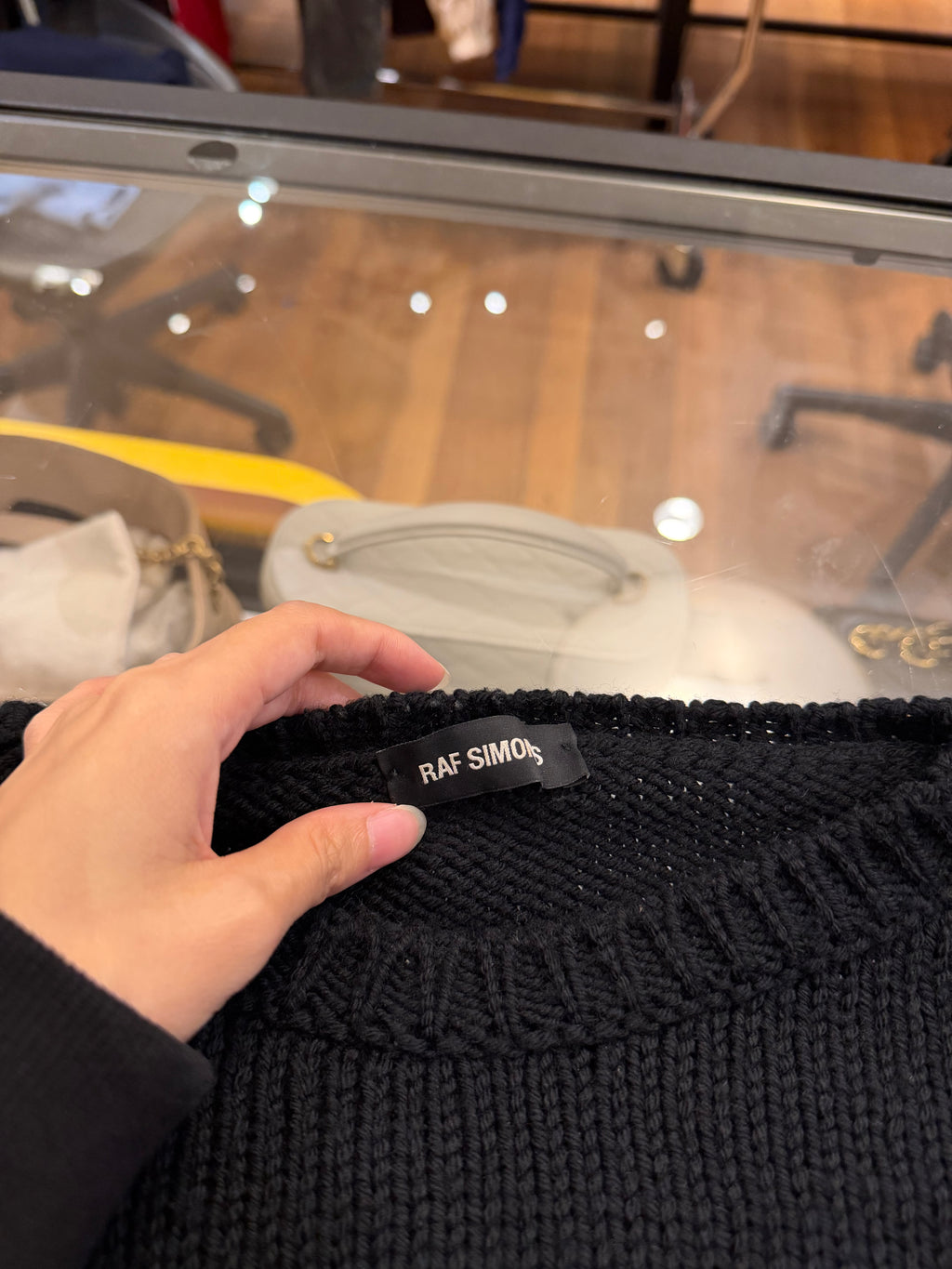 RAF Simons ‘I love New York’ Cropped Sweater