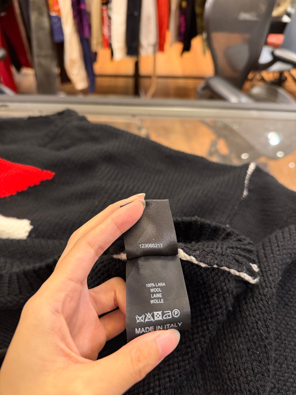 RAF Simons ‘I love New York’ Cropped Sweater